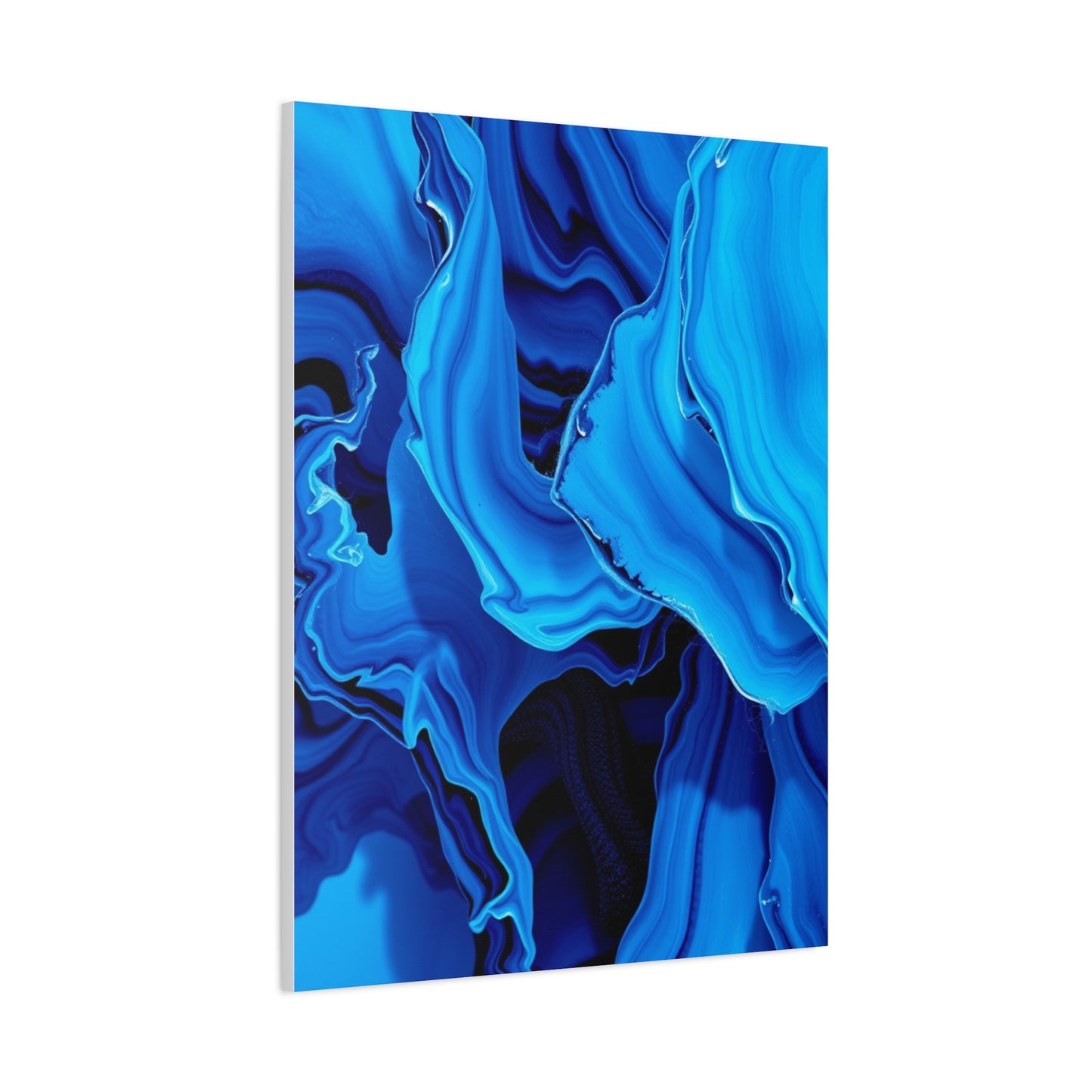 Blue Abstract Art Supreme Gallery Wall Art & Canvas Print