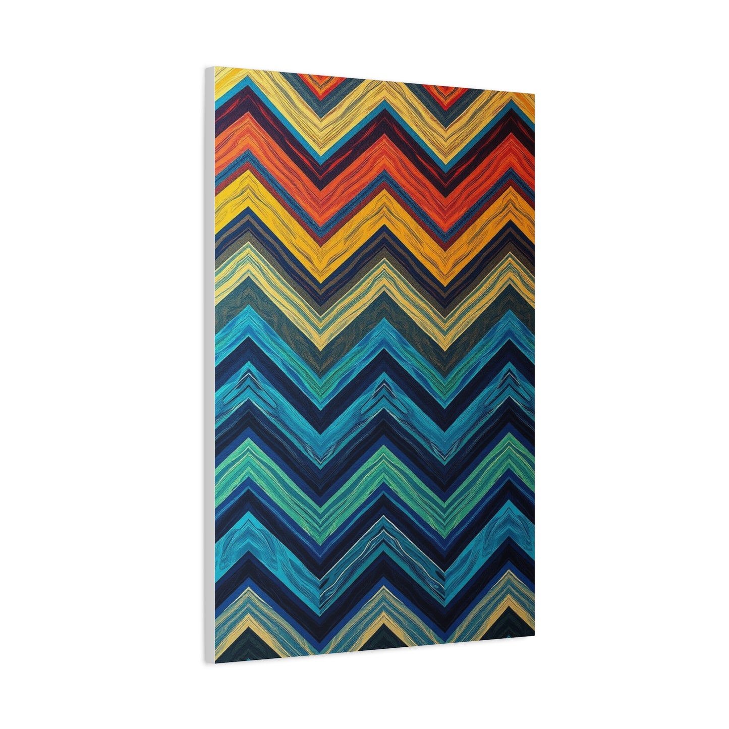 Chevron Pattern Art Refined Canvas Wall Art & Canvas Print