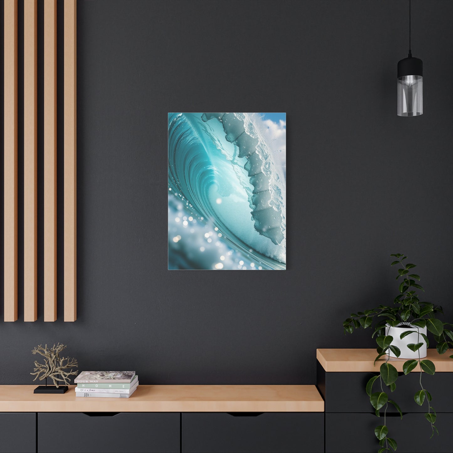 Wave Aesthetic Masterwork Wall Art & Canvas Print