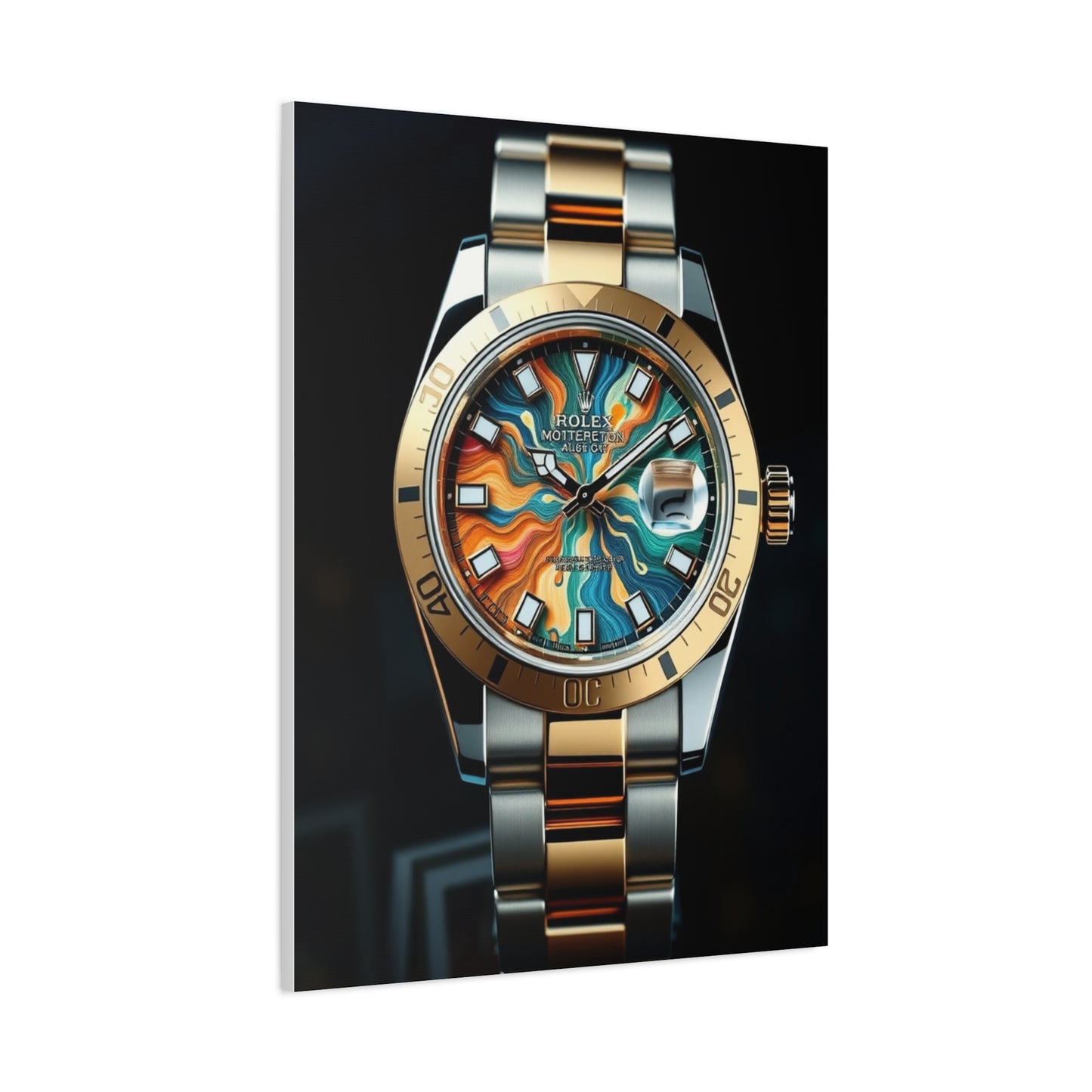 Refined Timekeeper Art Wall Art & Canvas Print