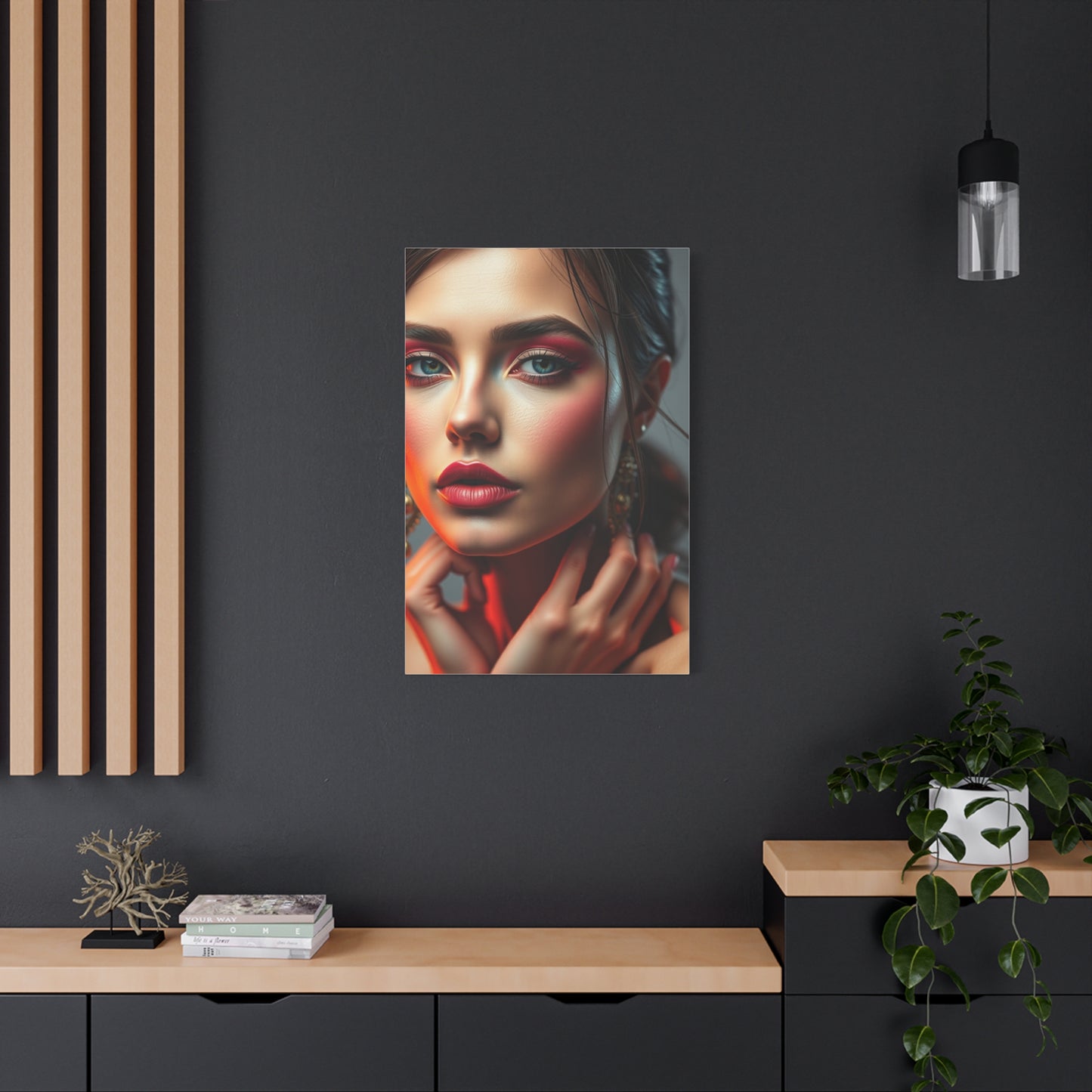 Masterpiece Makeup & Cosmetics Art Vision Wall Art & Canvas Print