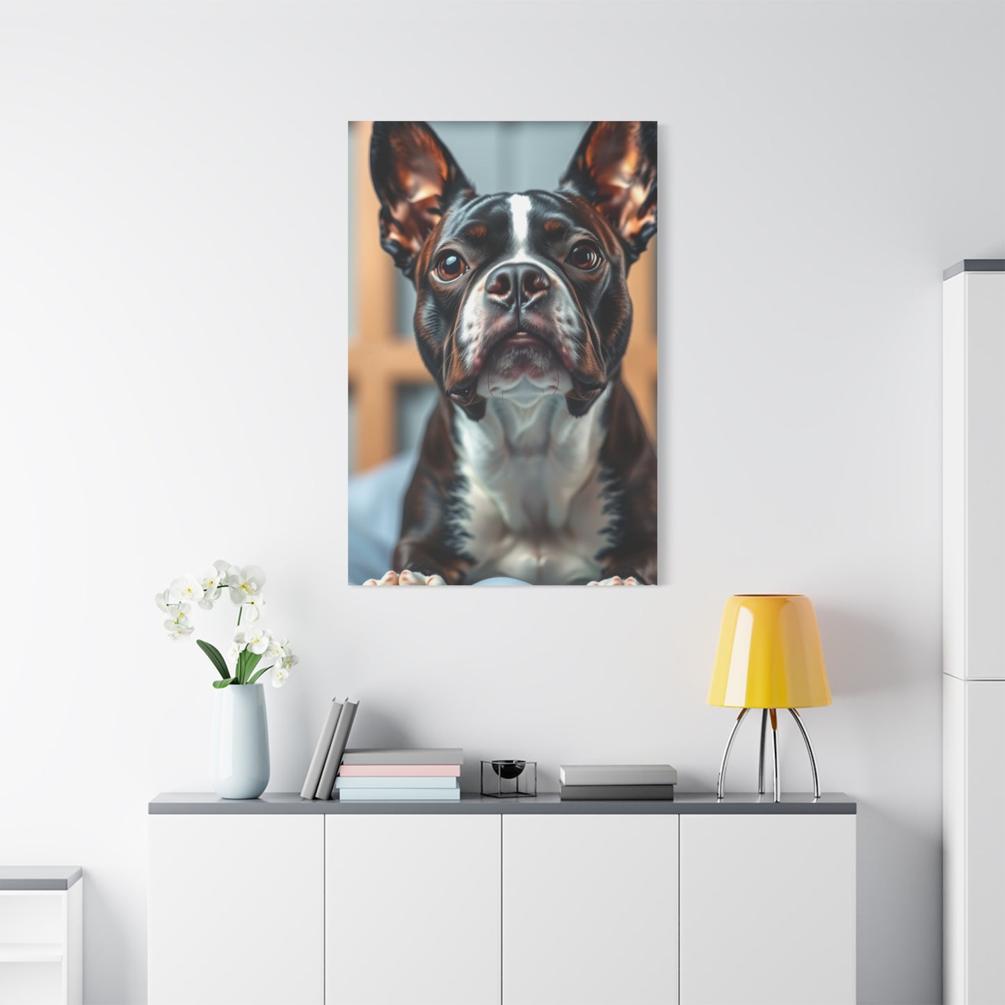 Masterpiece Boston Terrier Art Vision Wall Art & Canvas Print