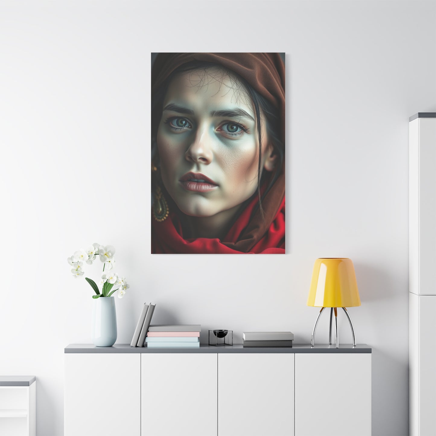 Monochrome Elegance Canvas Wall Art & Canvas Print