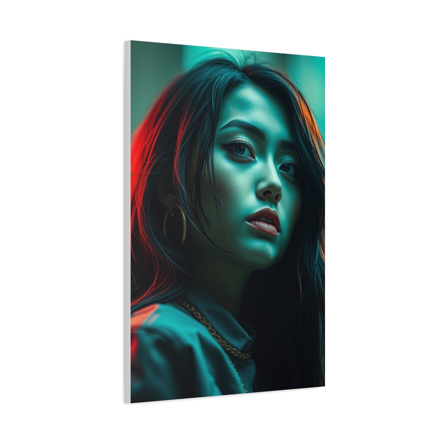 Emerald Serenity Artwork Wall Art & Canvas Print