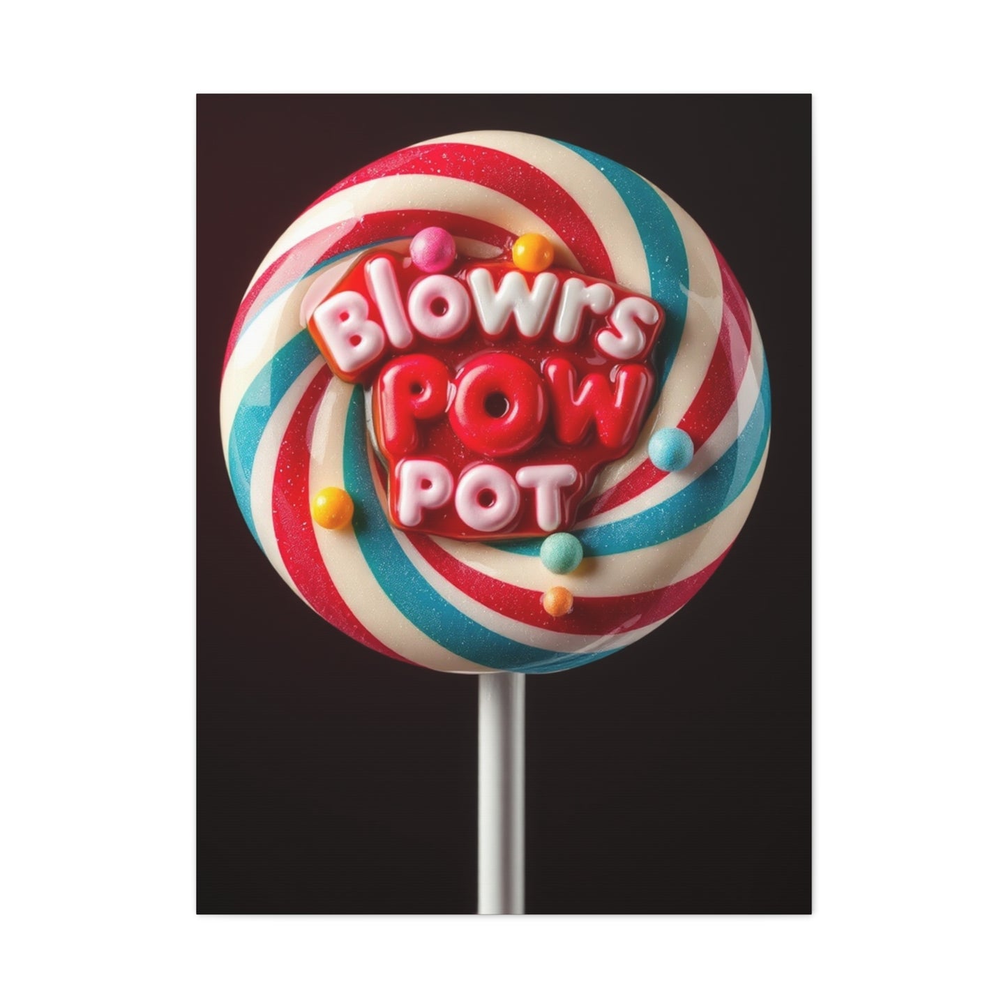 Refined Sugar Pop Vignette Wall Art & Canvas Print