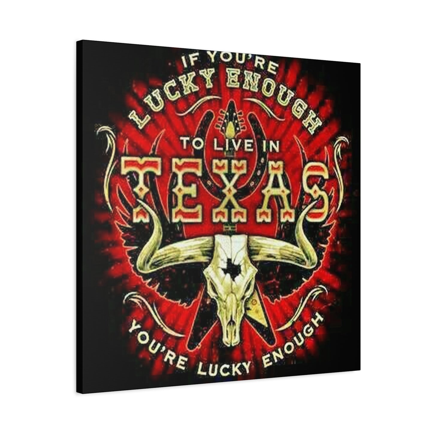 Texas Drawing Poster Wall Art & Canvas Prints