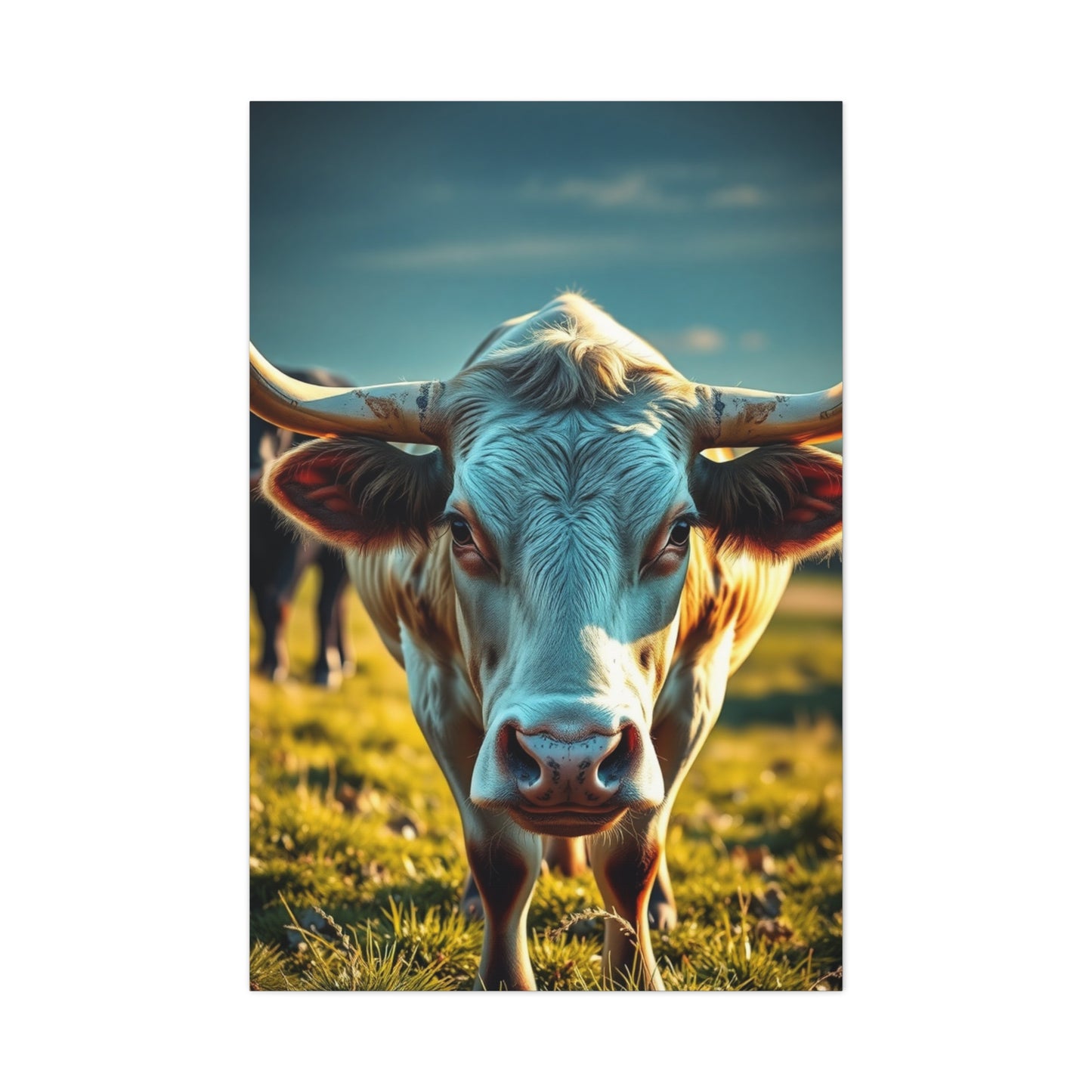 Aurochs Reverie Art Canvas Wall Art & Canvas Print