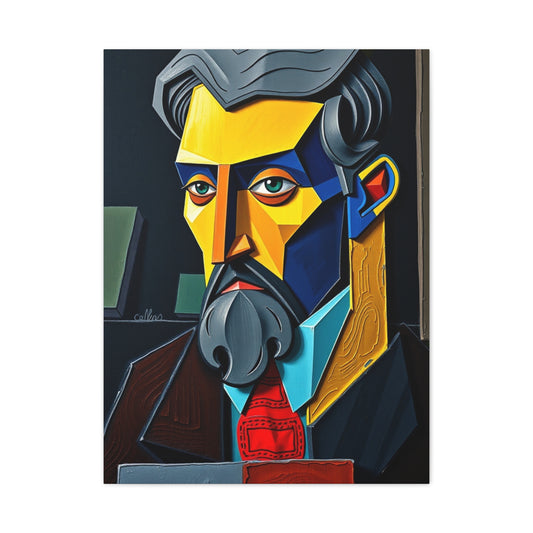 Cubist Aesthetic Canvas Wall Art & Canvas Print