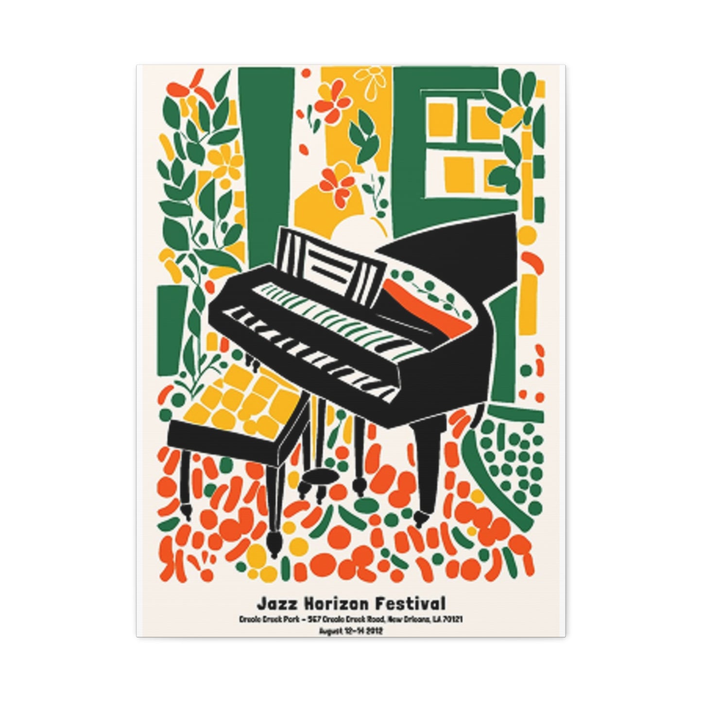 Jazz Horizon Festival Wall Art & Canvas Prints