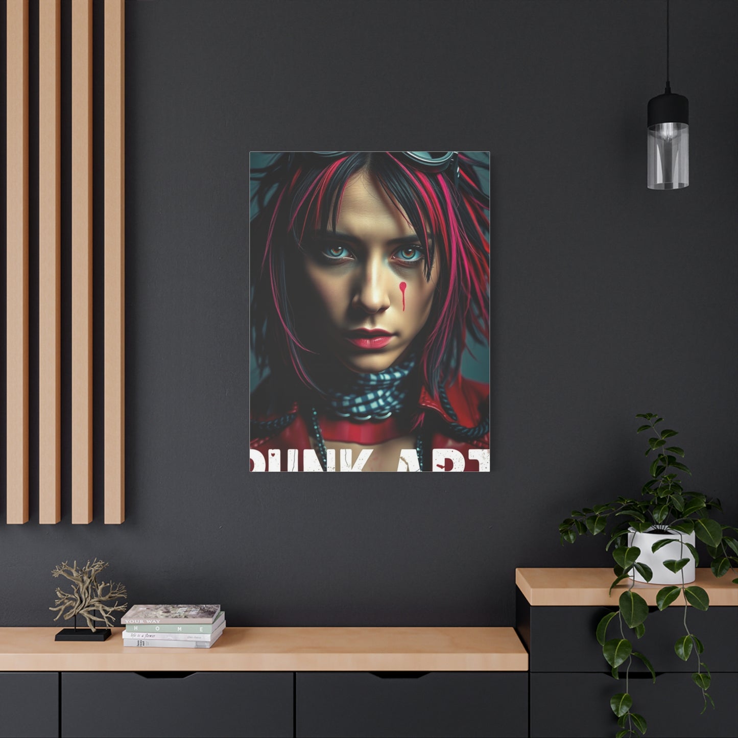 Rebel Elegance Canvas Wall Art & Canvas Print