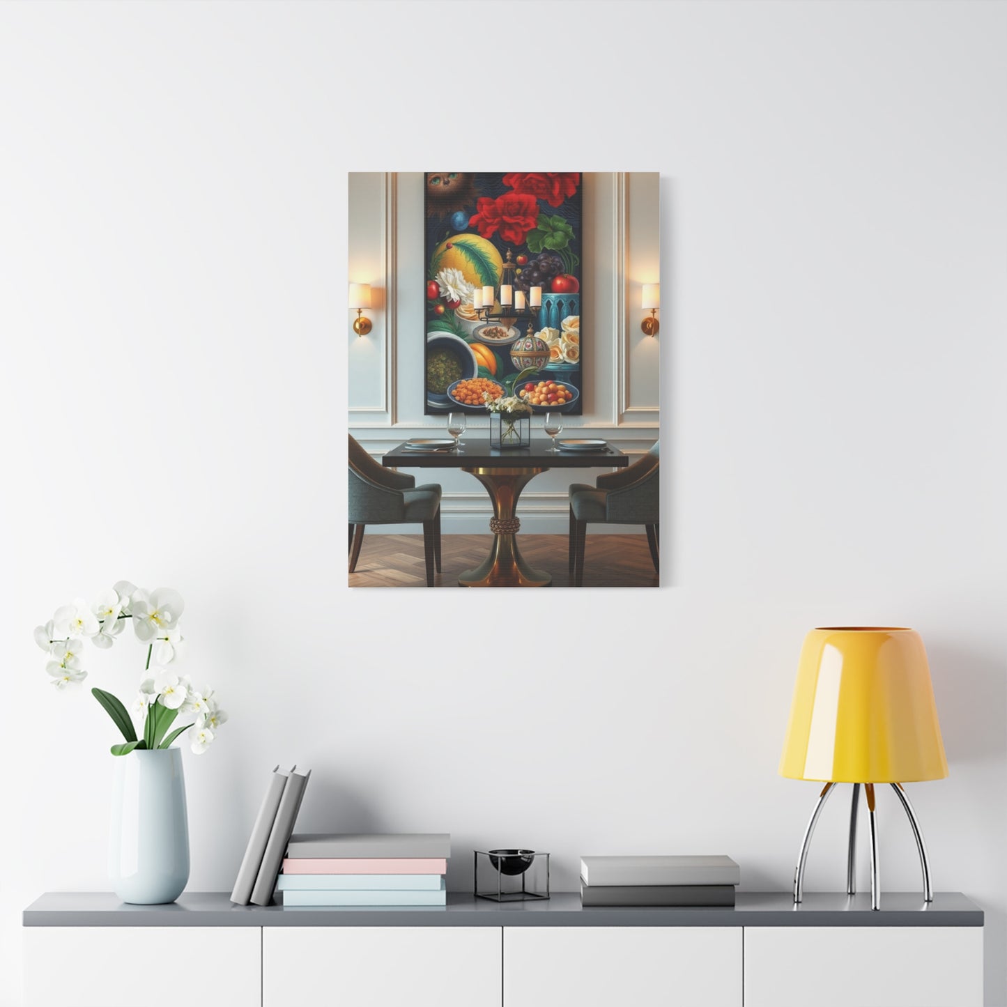 Epicurean Symphony Canvas Wall Art & Canvas Print