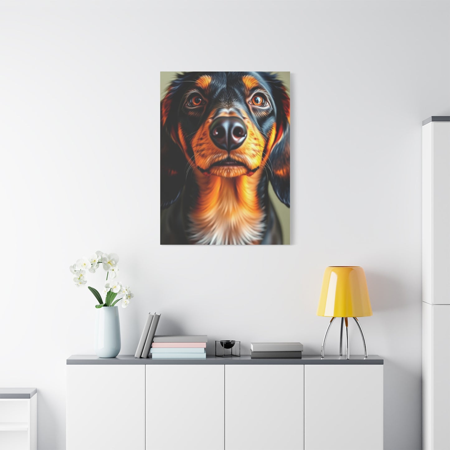 Vision Dachshund Art Art Wall Art & Canvas Print