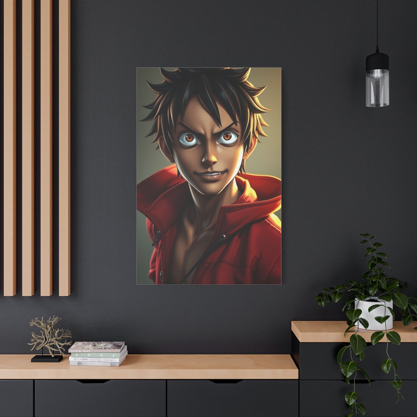 Monkey D. Luffy Art Luxury Canvas Wall Art & Canvas Print