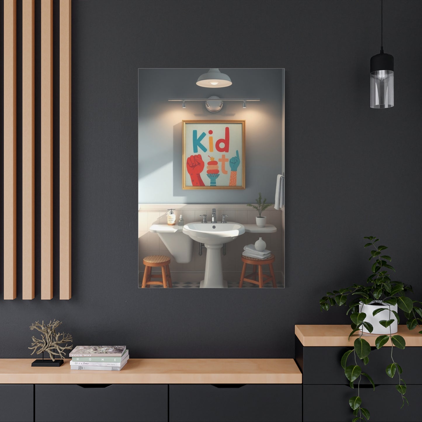 Vision Kid’s Bathroom Art Art Wall Art & Canvas Print