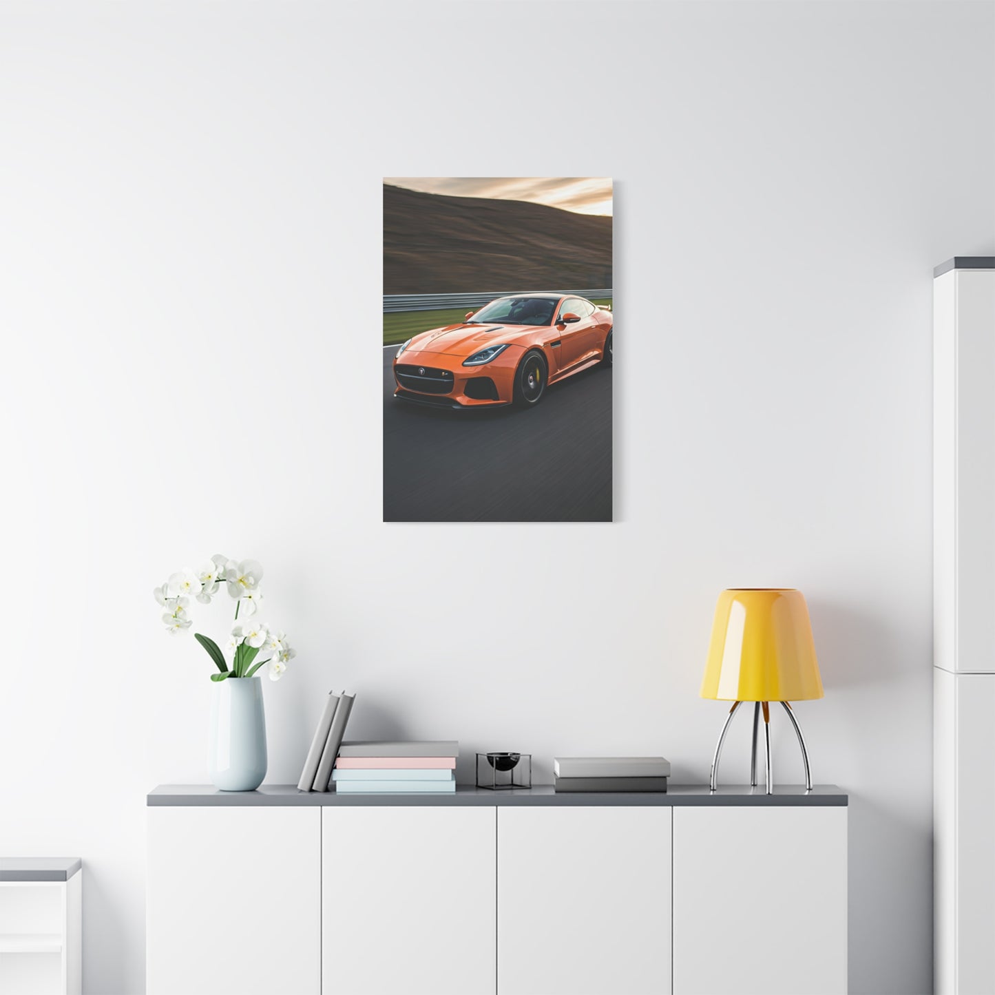 Jaguar F Type High Speed Straight Performance Wall Art & Canvas Prints