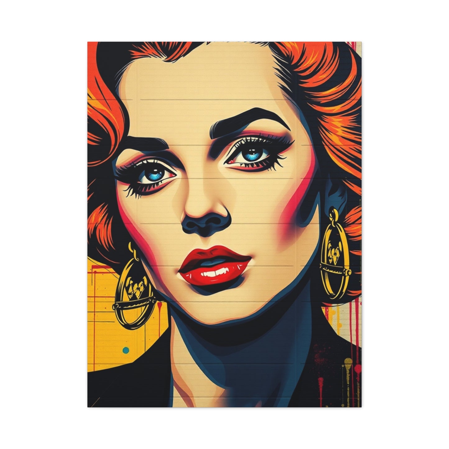 Bold Pop Composition Wall Art & Canvas Print