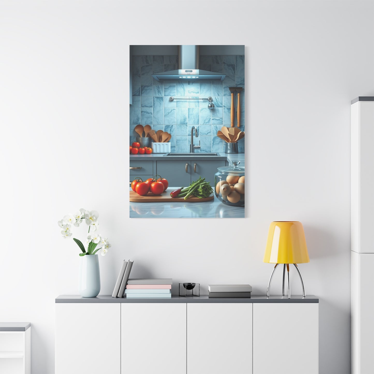 Culinary Elegance Tableau Wall Art & Canvas Print
