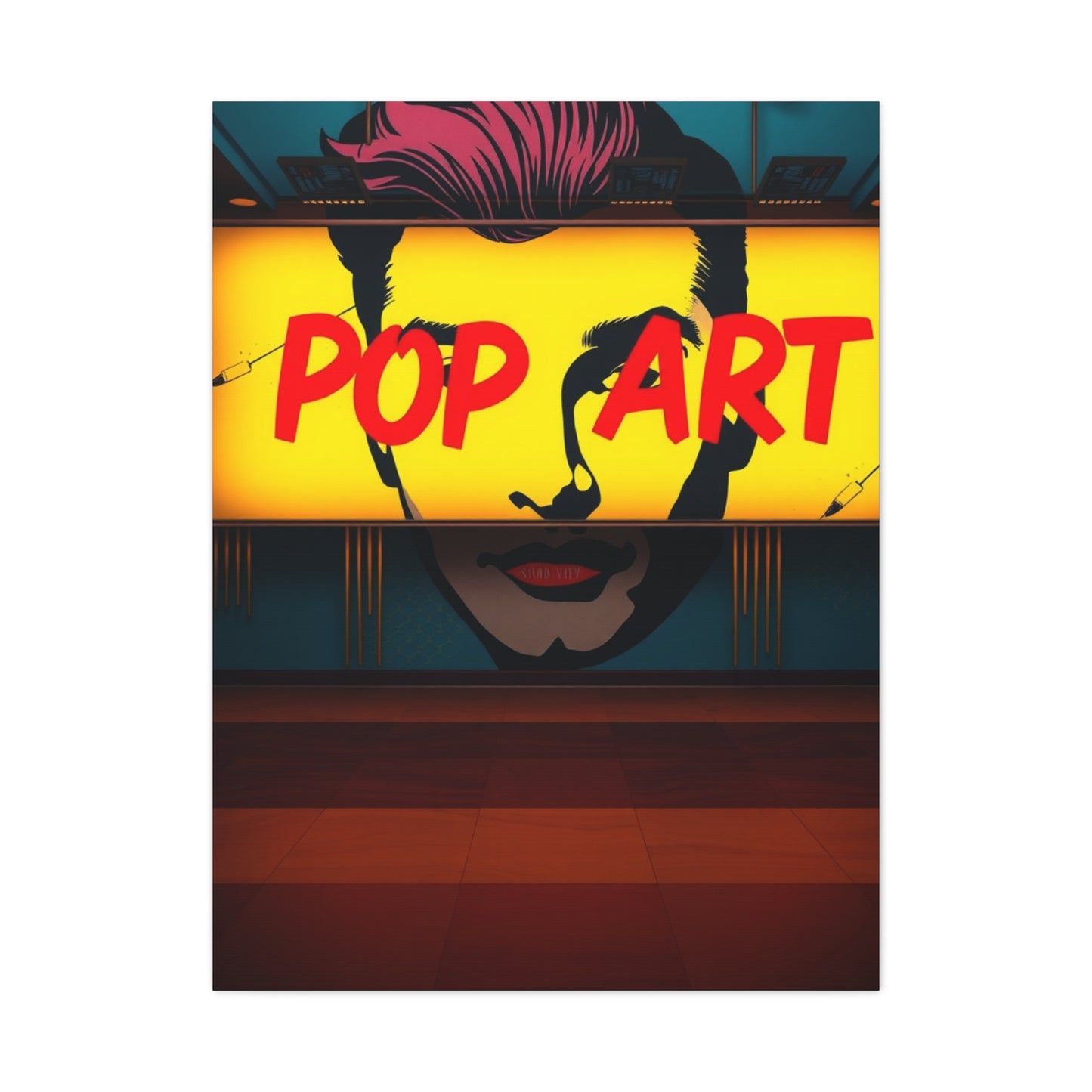 Luxurious Pop Vision Wall Art & Canvas Print