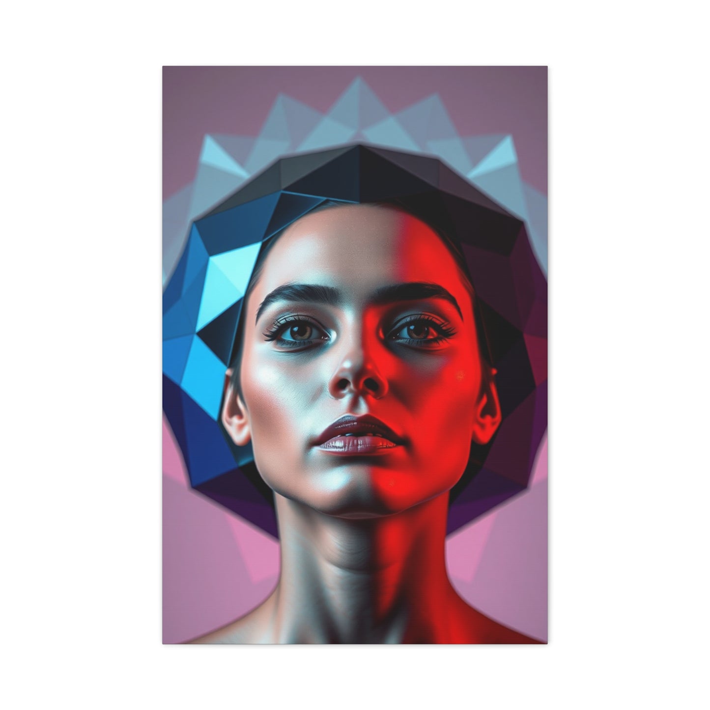 Celestial Geometric Elegance Wall Art & Canvas Print