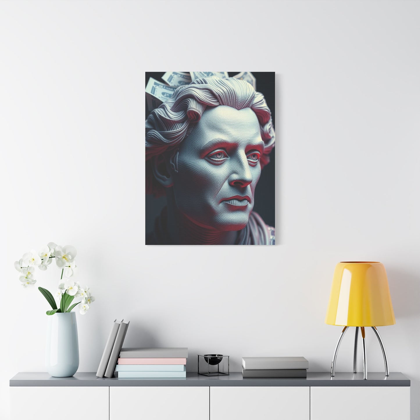 Opulent Currency Canvas wall art & canvas print