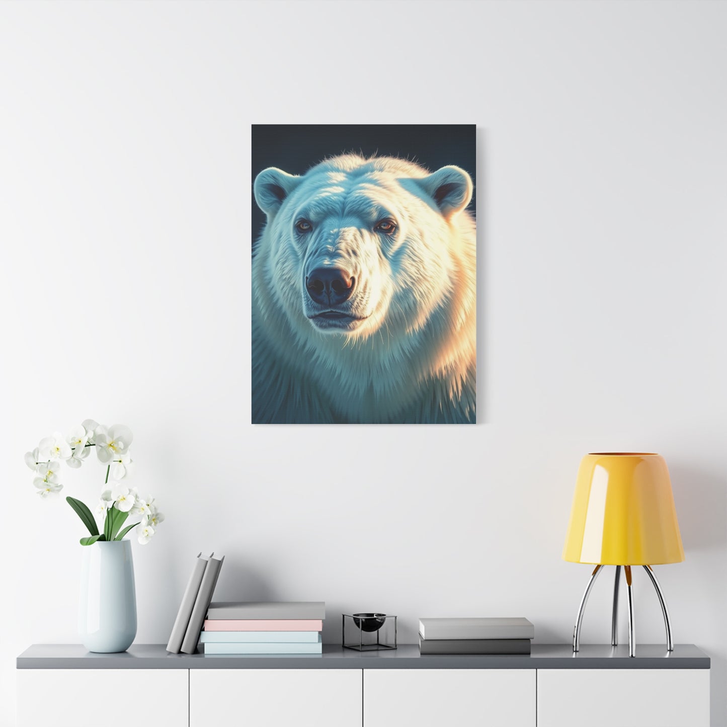 Polar Bear Art Refined Canvas Wall Art & Canvas Print