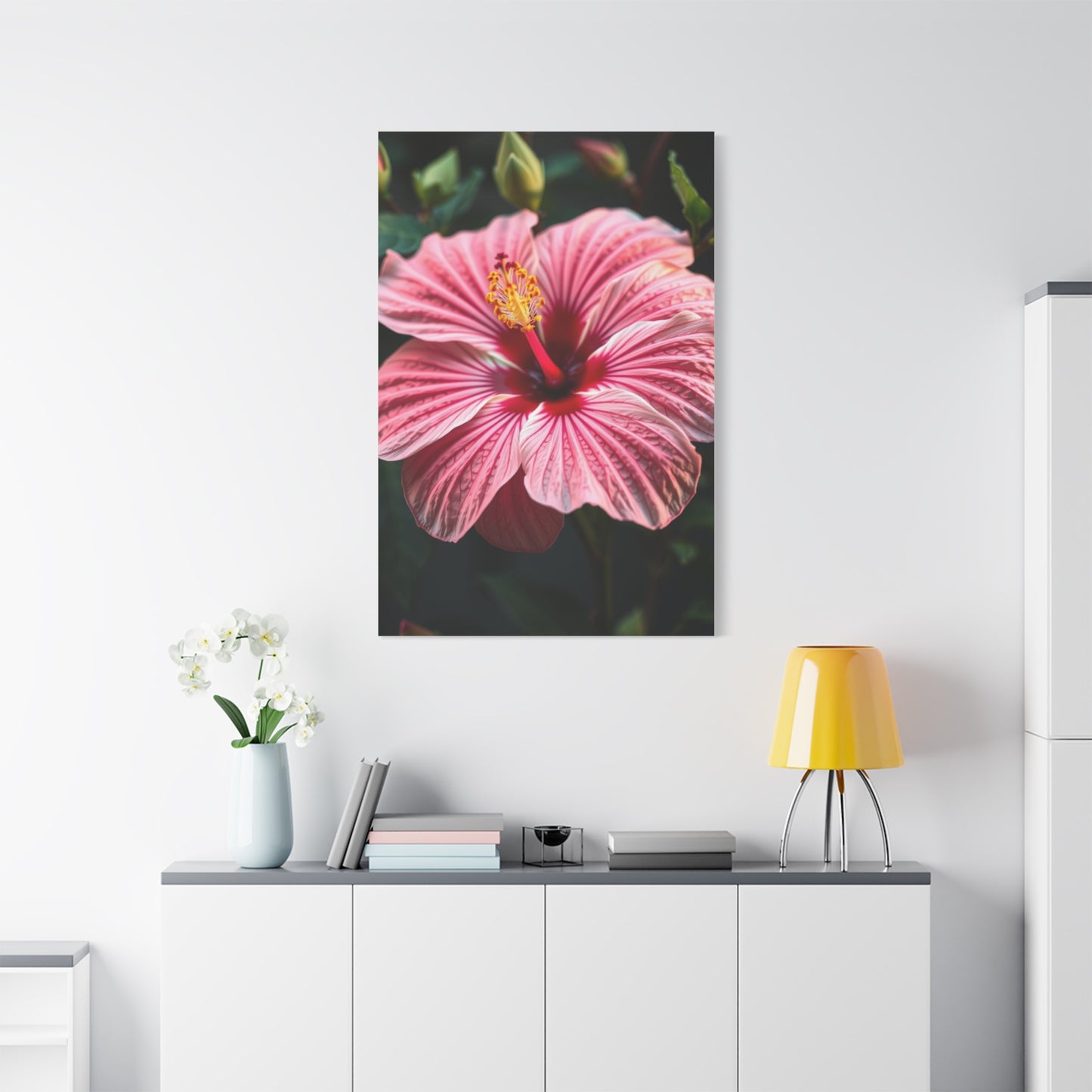 Supreme Hibiscus Flower Art Collection Wall Art & Canvas Print