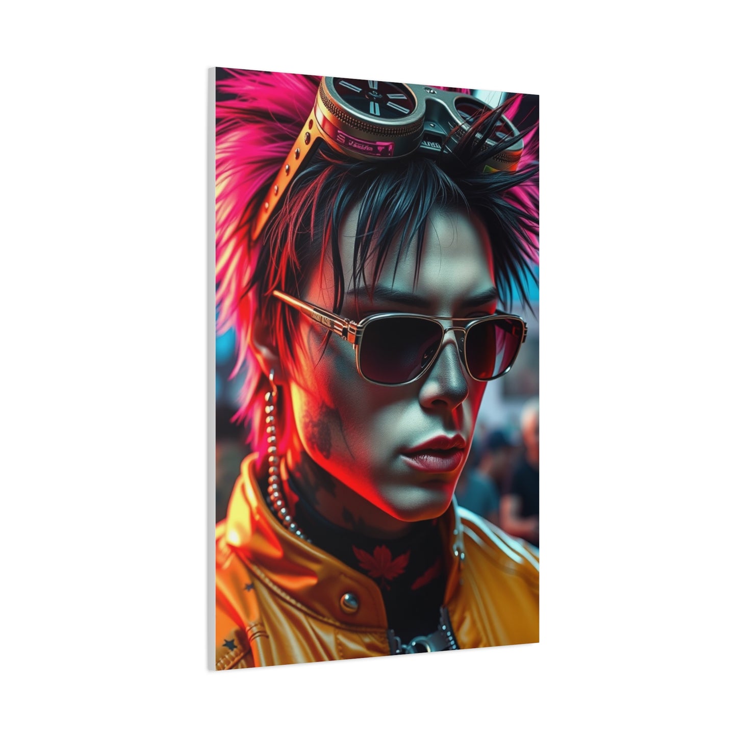 Avant-Garde Grit Art Wall Art & Canvas Print