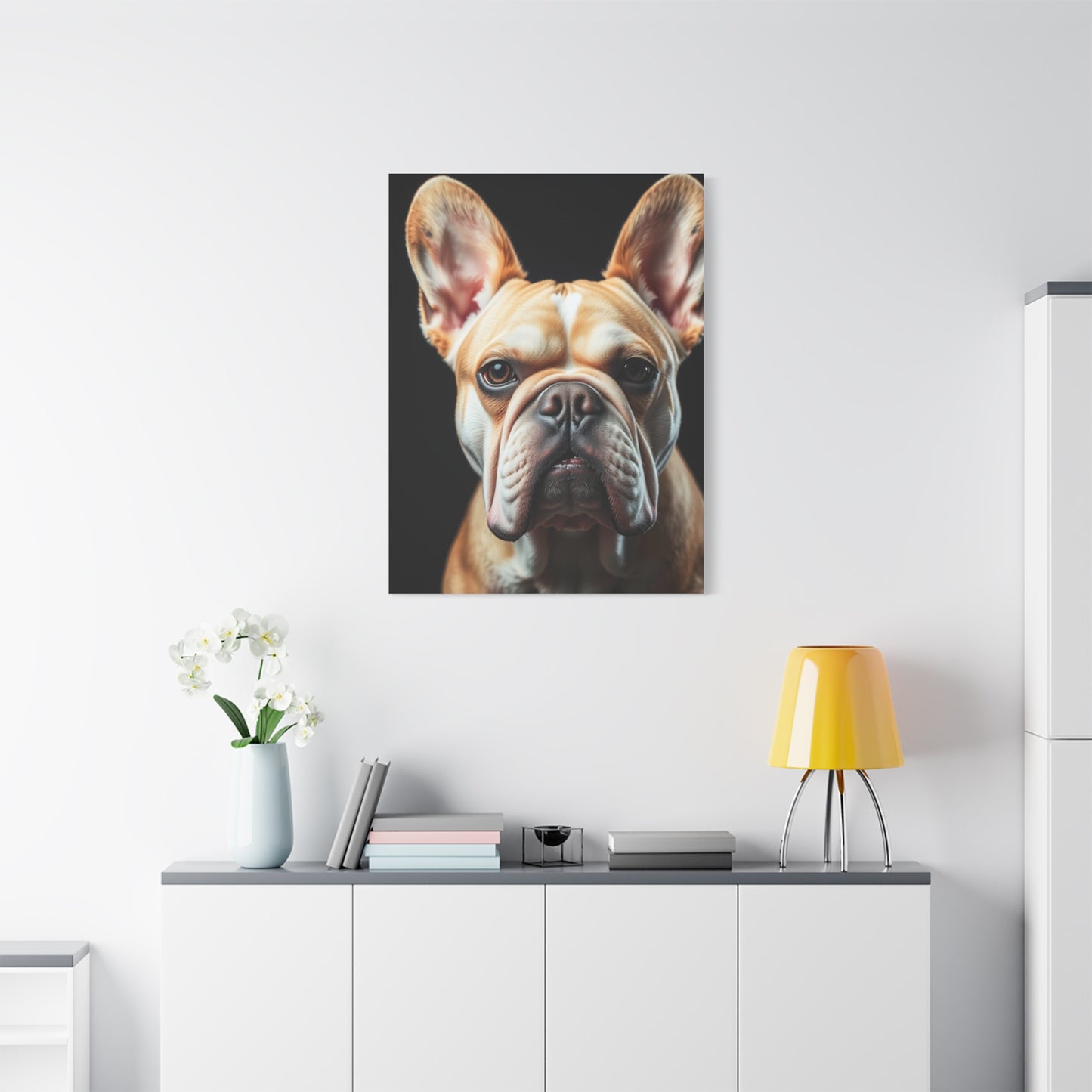 Elite French Bulldog Art Vision Wall Art & Canvas Print