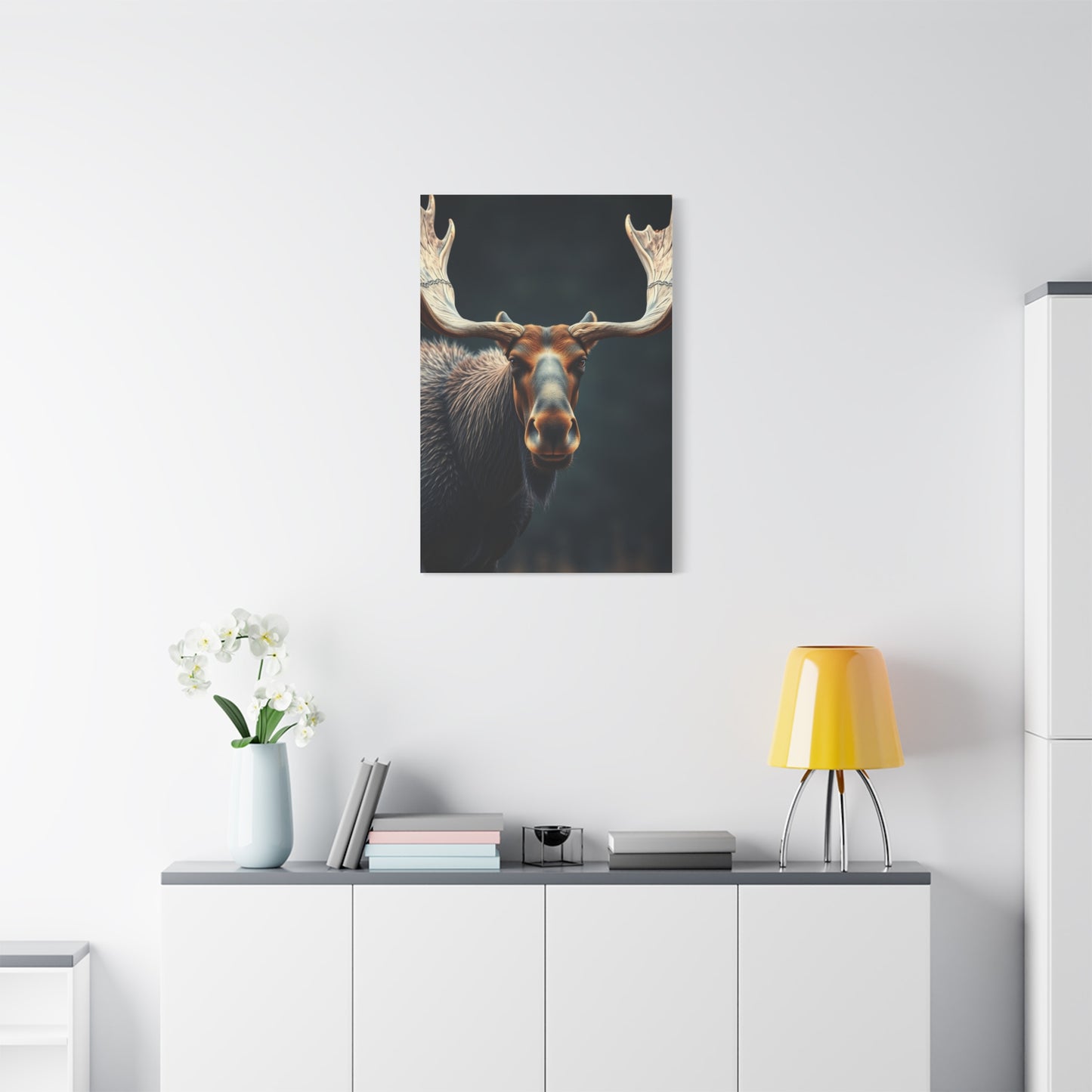 Moose Art Luxury Canvas Wall Art & Canvas Print