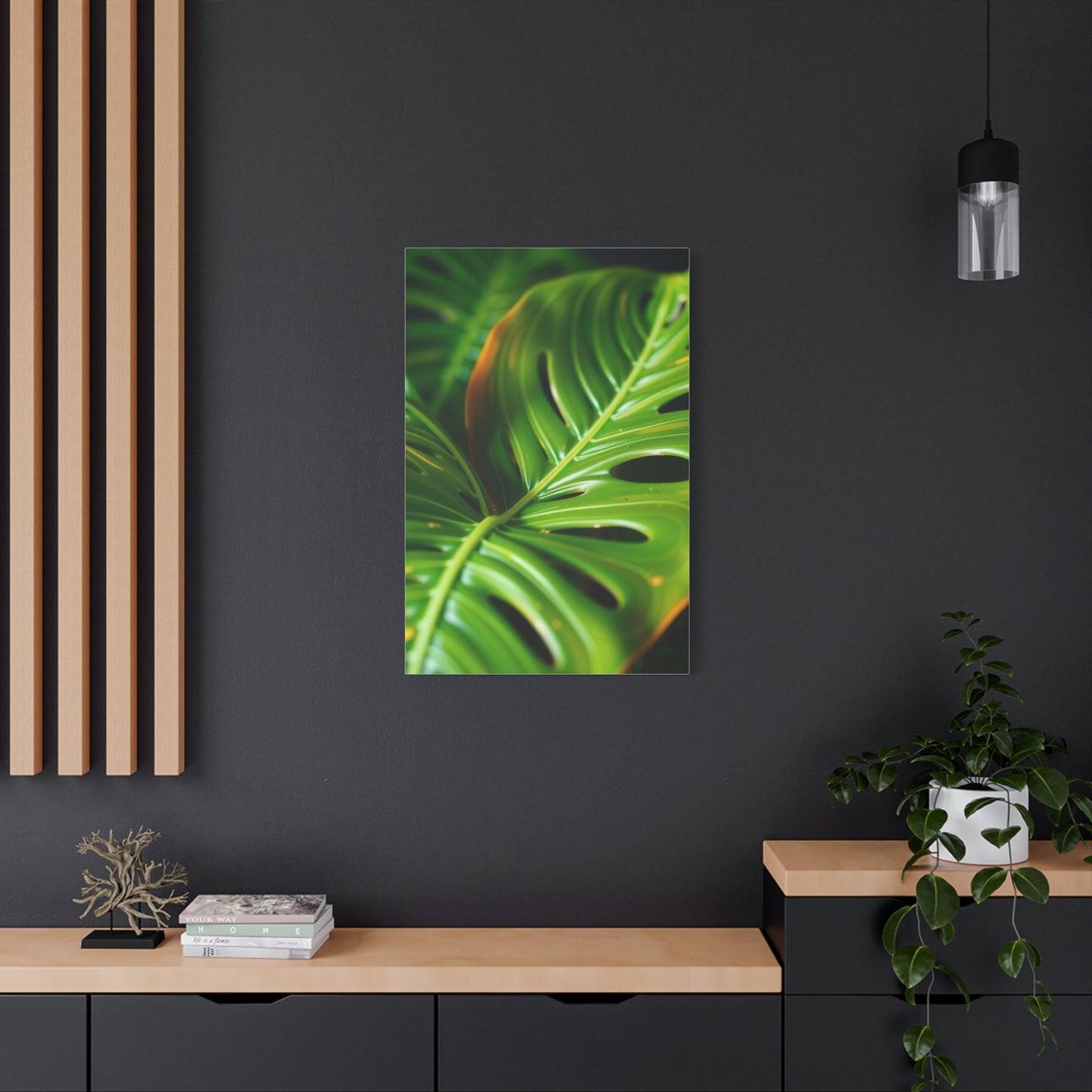 Supreme Monstera Plant Art Collection Wall Art & Canvas Print