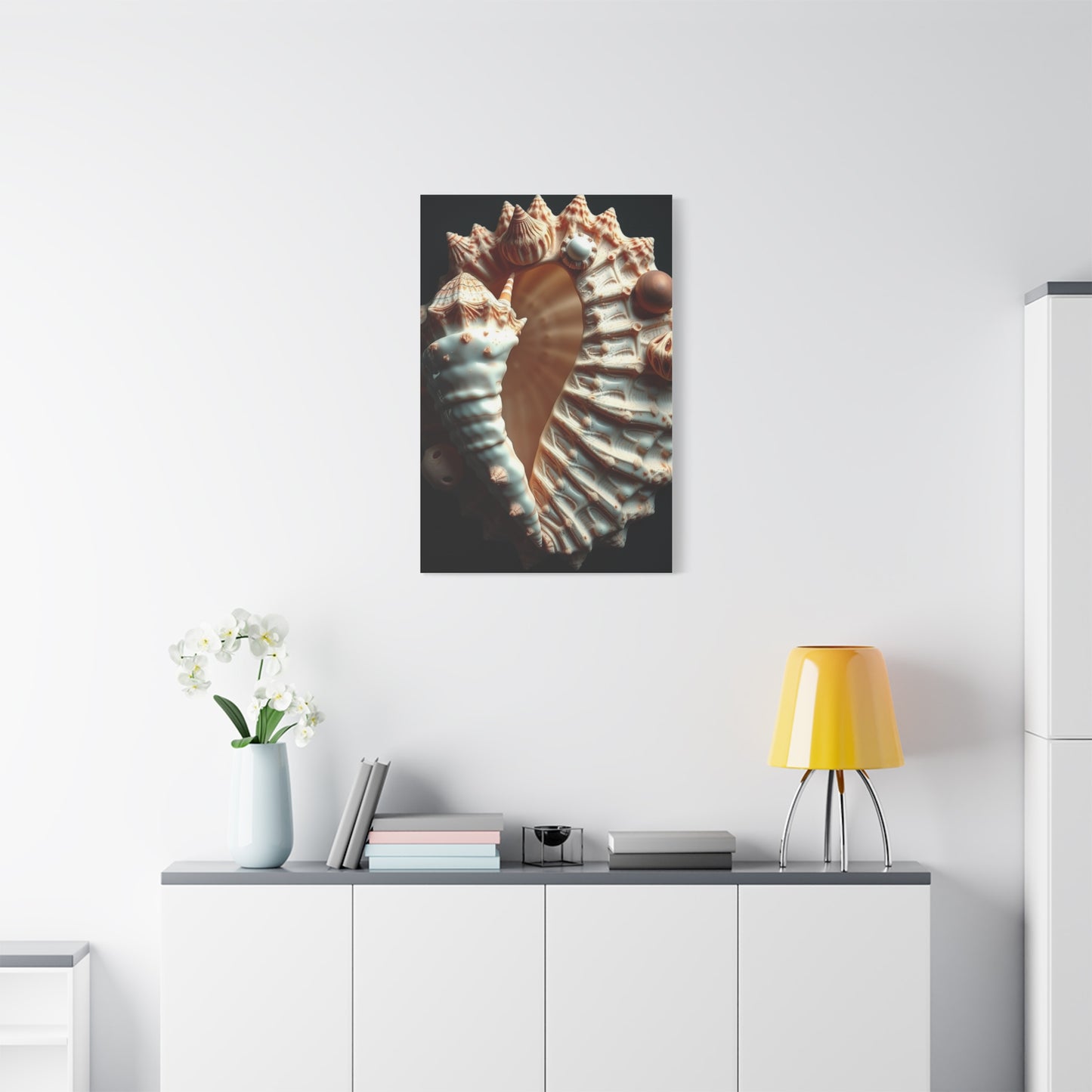 Masterpiece Shells Art Vision Wall Art & Canvas Print