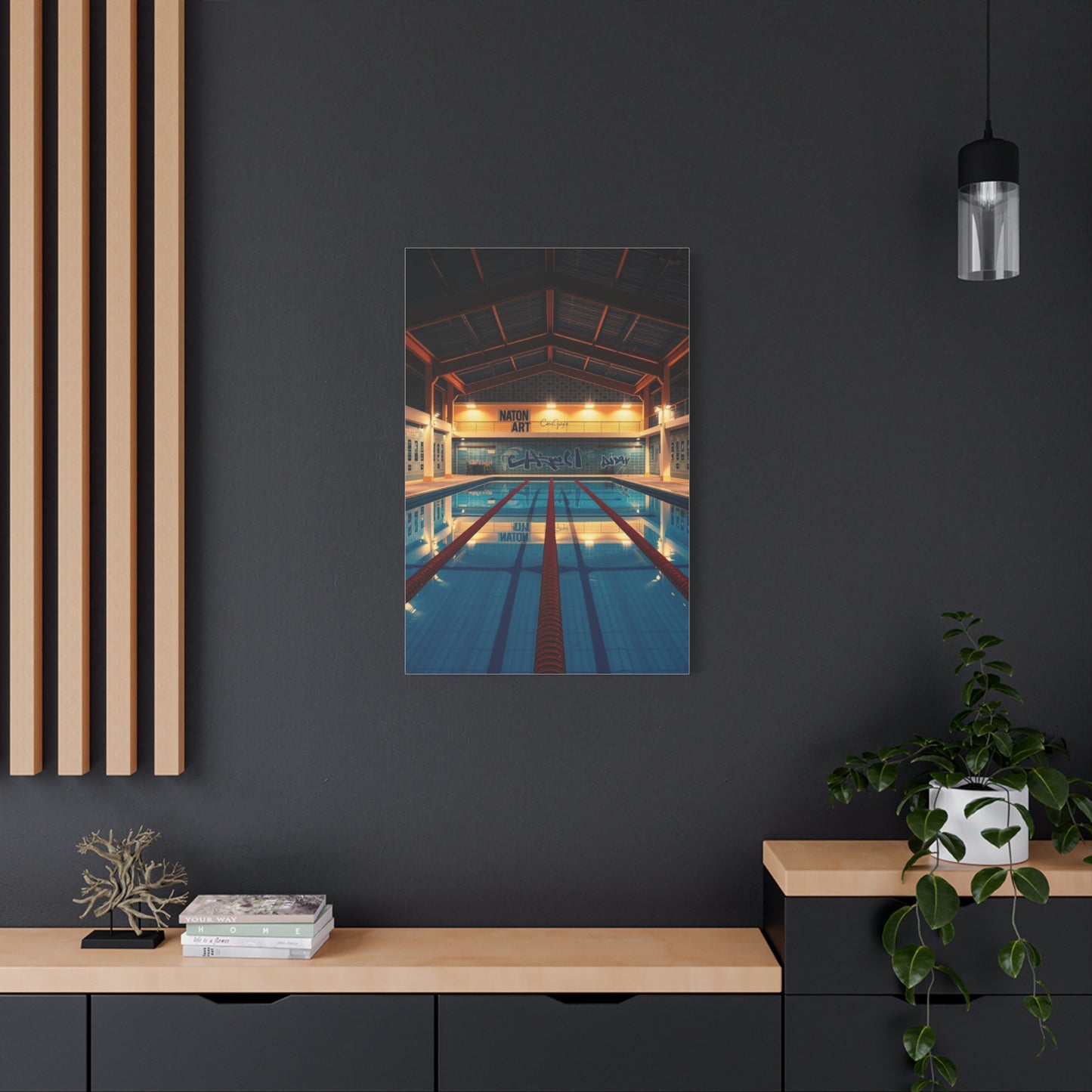 Swimming Pool Art Supreme Gallery Wall Art & Canvas Print