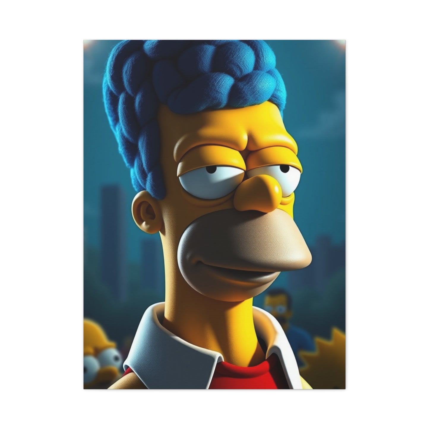 The Simpsons Art Refined Canvas Wall Art & Canvas Print