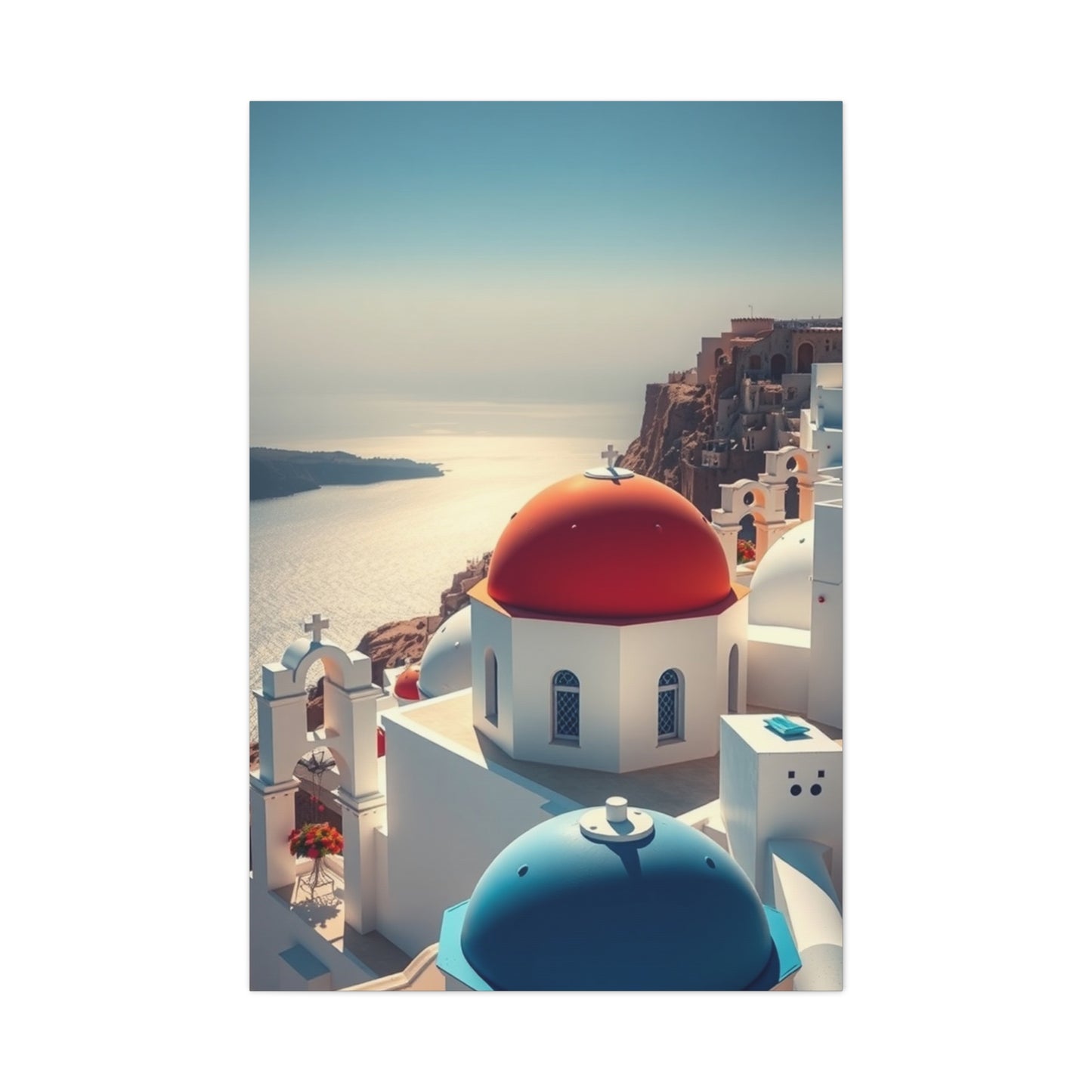 Elite Santorini Art Vision Wall Art & Canvas Print