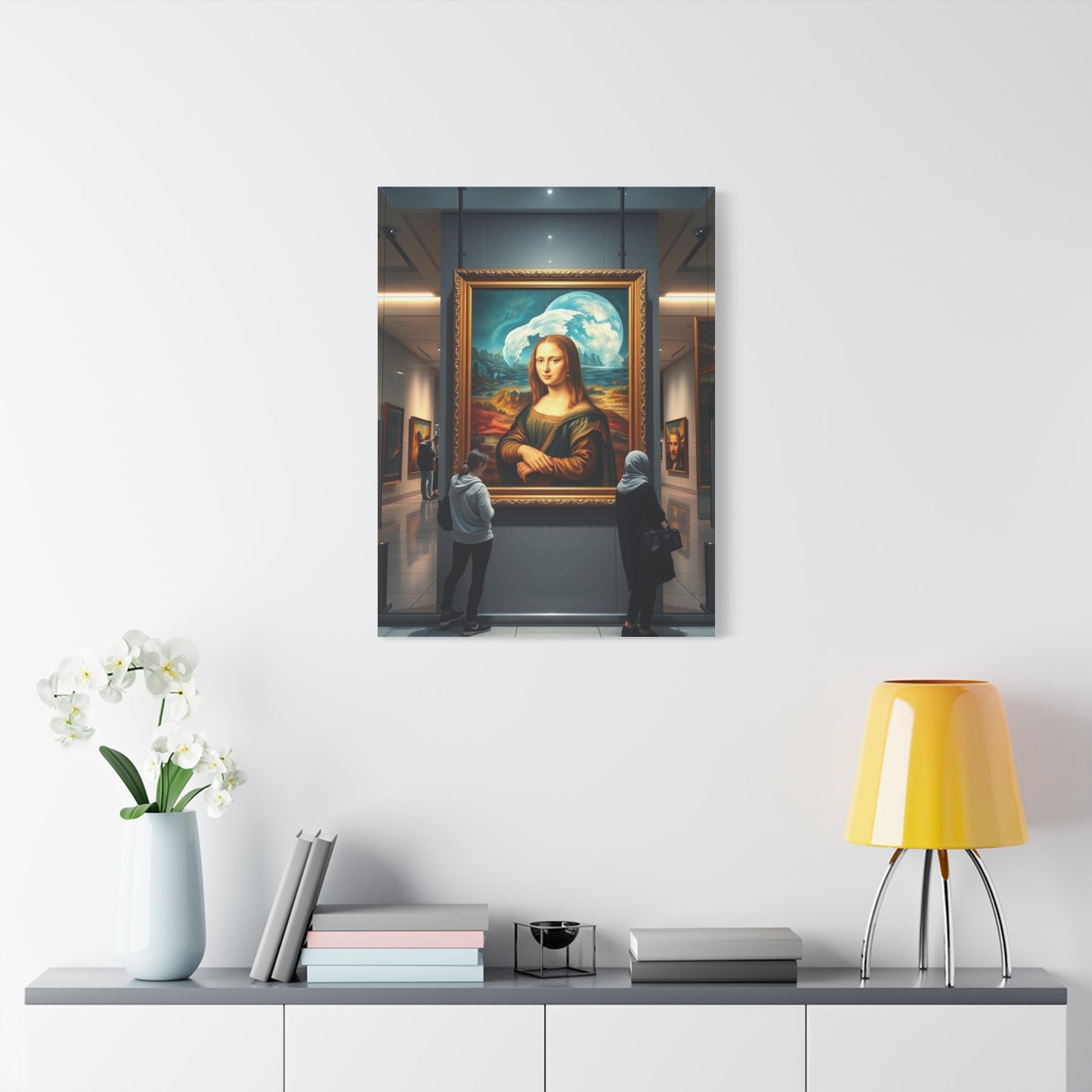 Polished Visionary Landscape Wall Art & Canvas Print