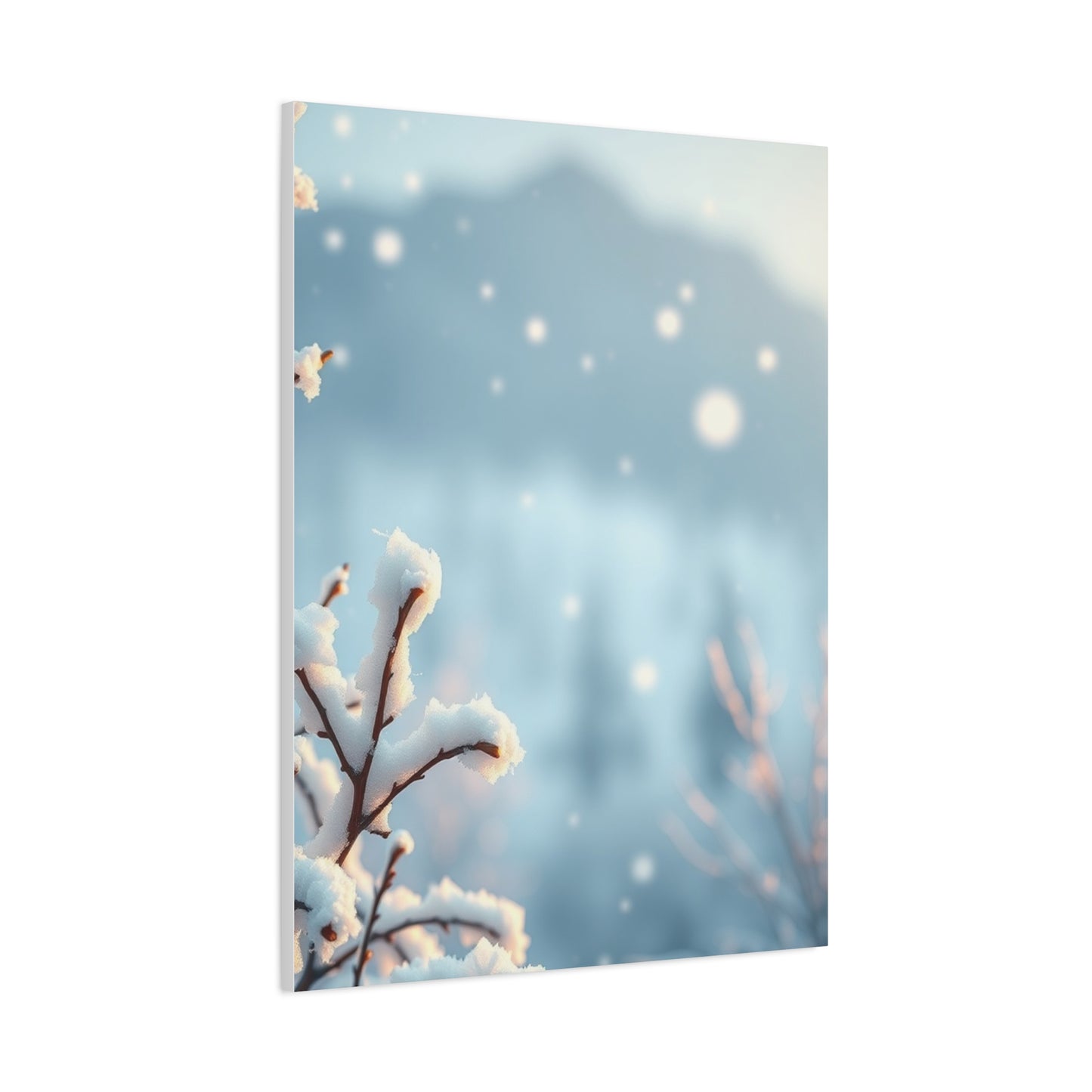 Crystalline Season Canvas Wall Art & Canvas Print