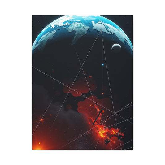 Orions Grandeur Canvas Wall Art & Canvas Print