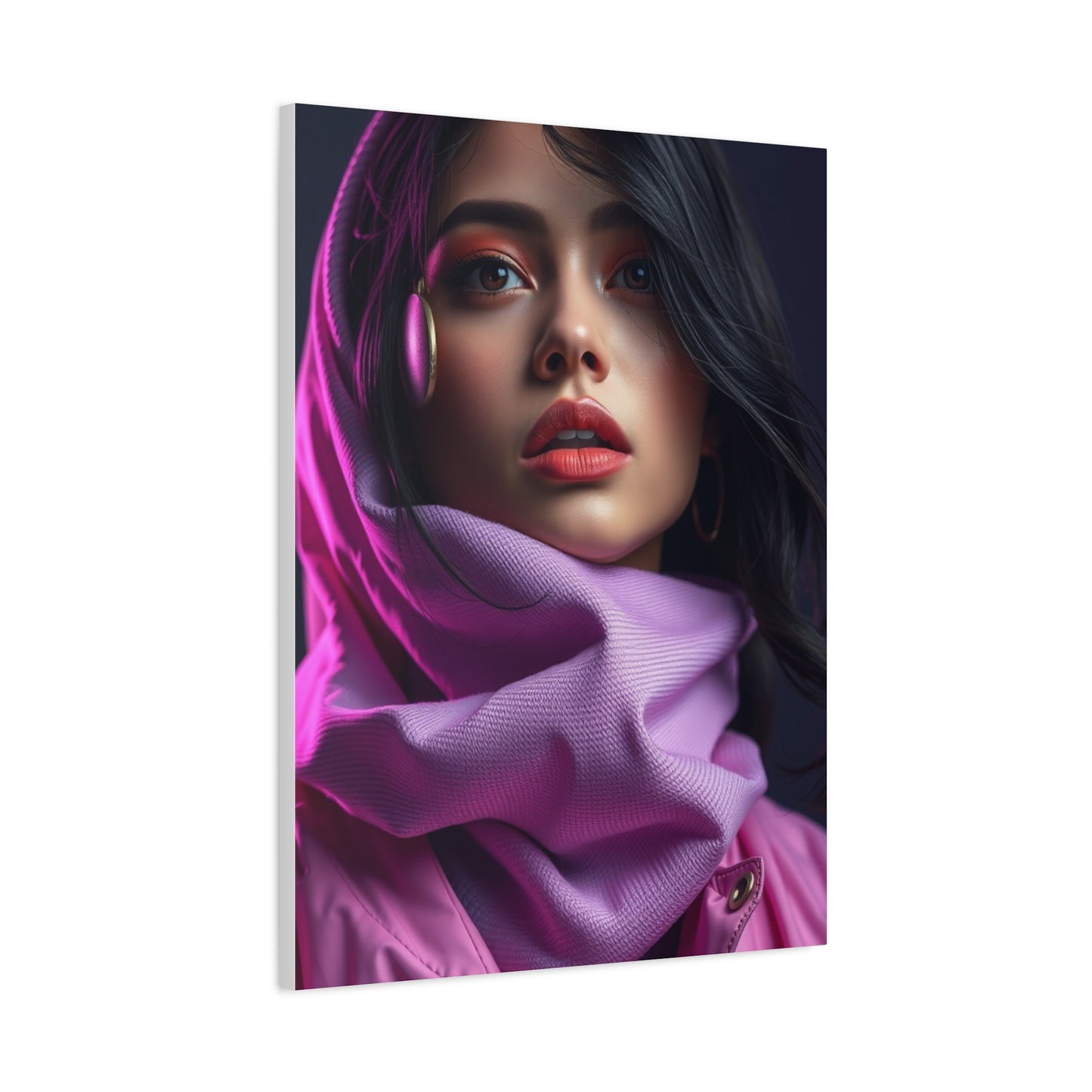 Haute Elegance Wall Portrait