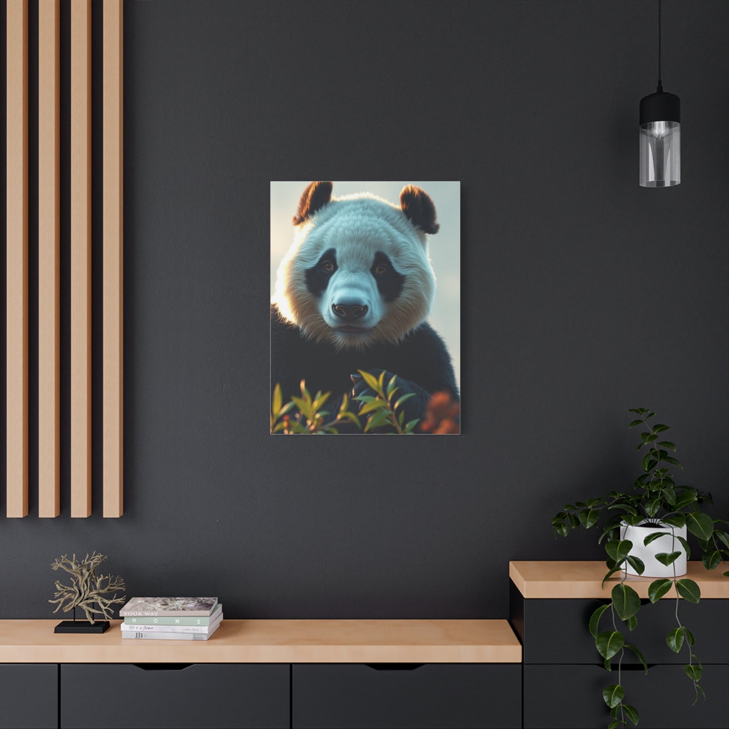 Masterpiece Panda Art Vision Wall Art & Canvas Print
