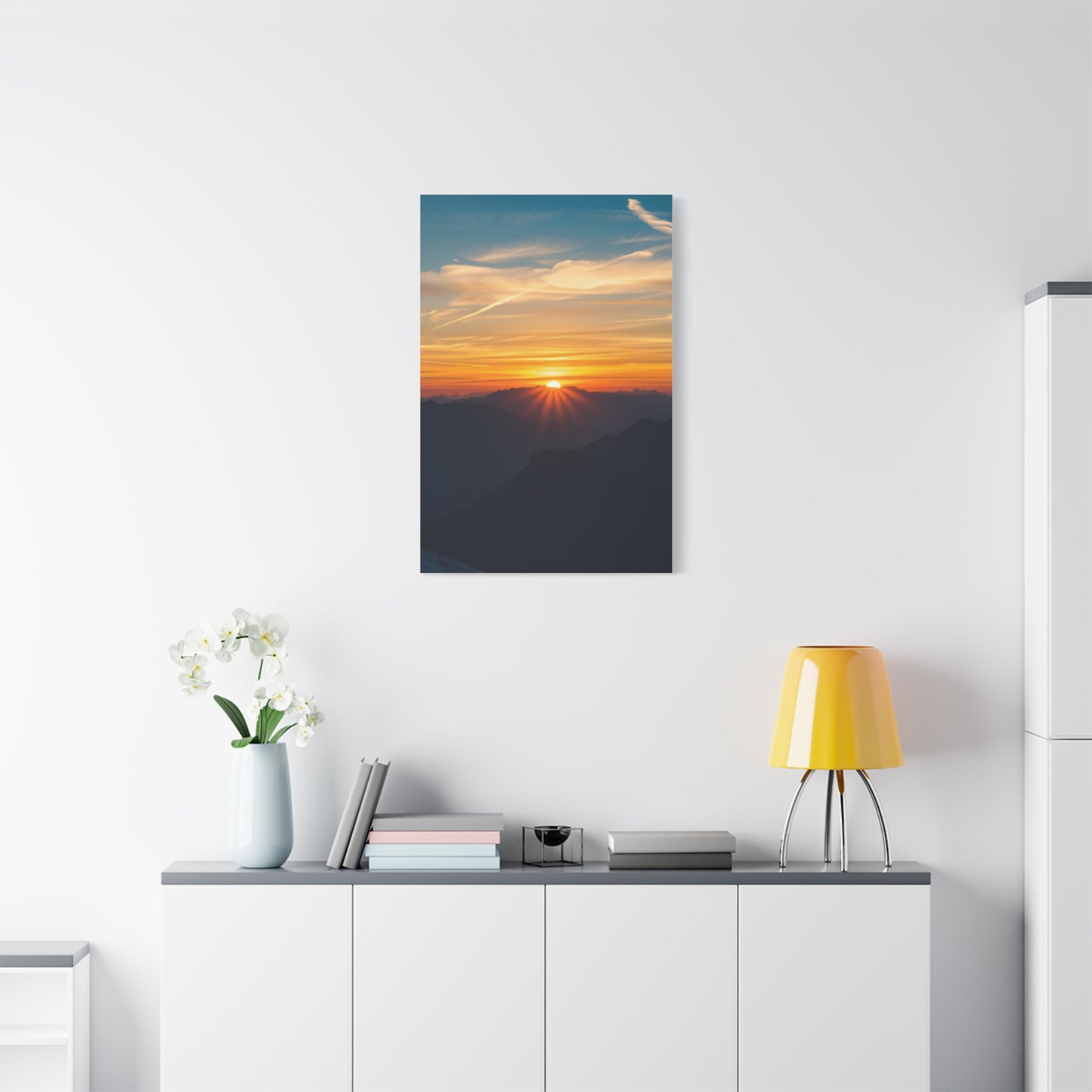 Alpine Dawn & Dusk Masterpiece Wall Art & Canvas Print