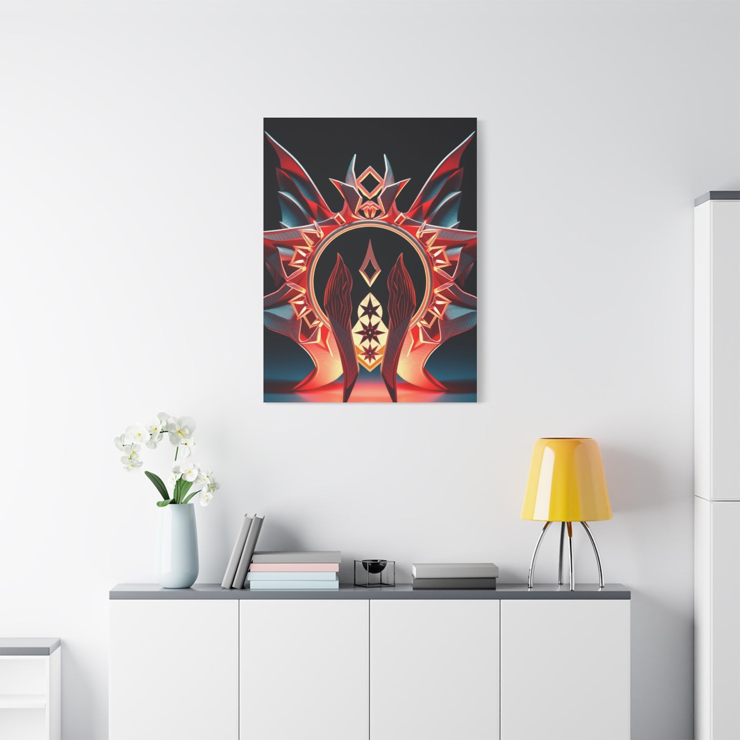 Folded Harmony Masterpiece Wall Art & Canvas Print