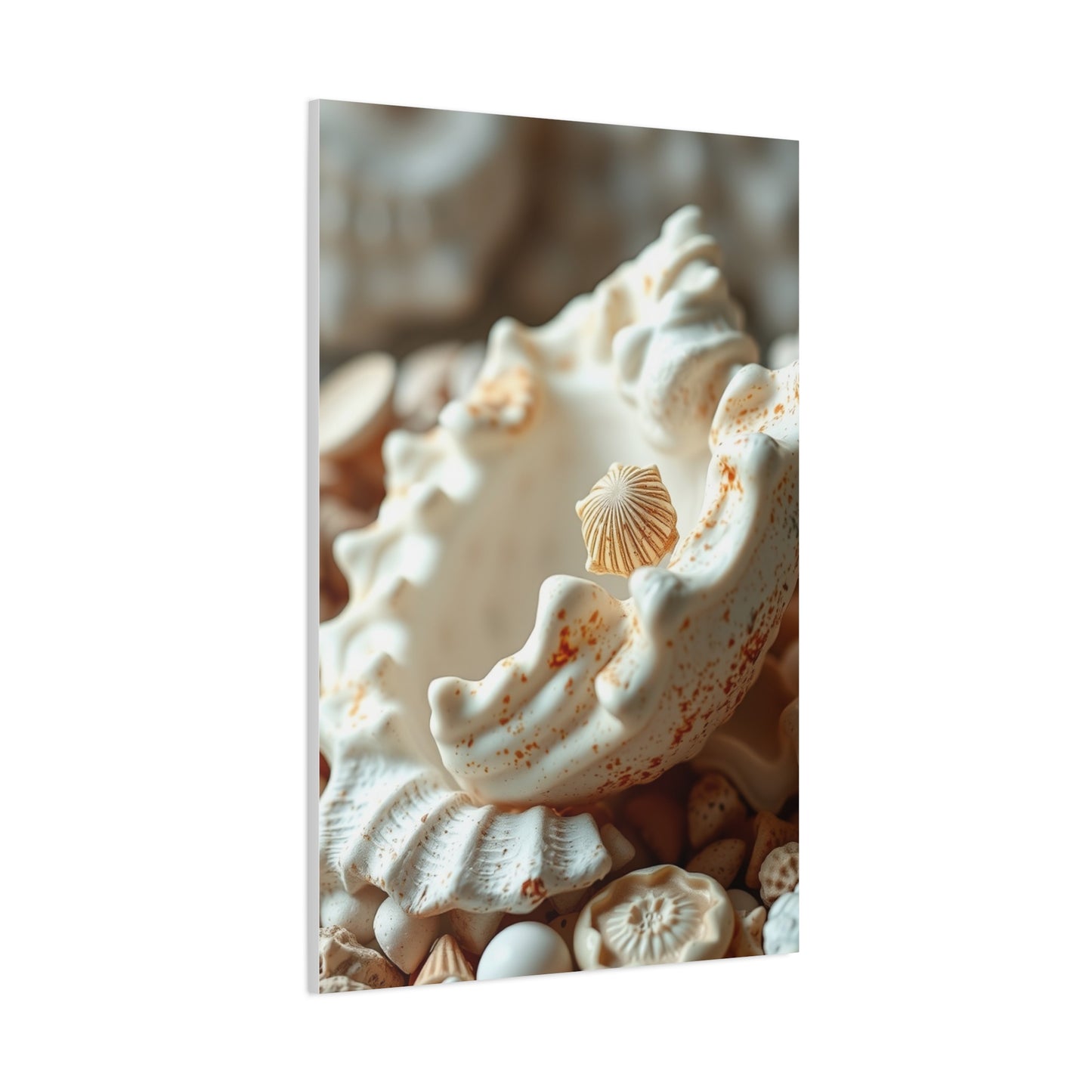 Masterpiece Sea Shell Art Vision Wall Art & Canvas Print