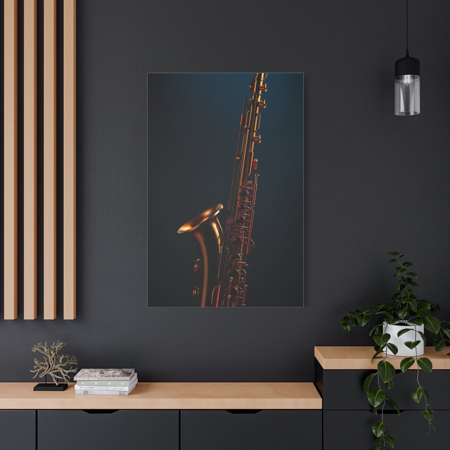 Saxophone Art Supreme Gallery Wall Art & Canvas Print