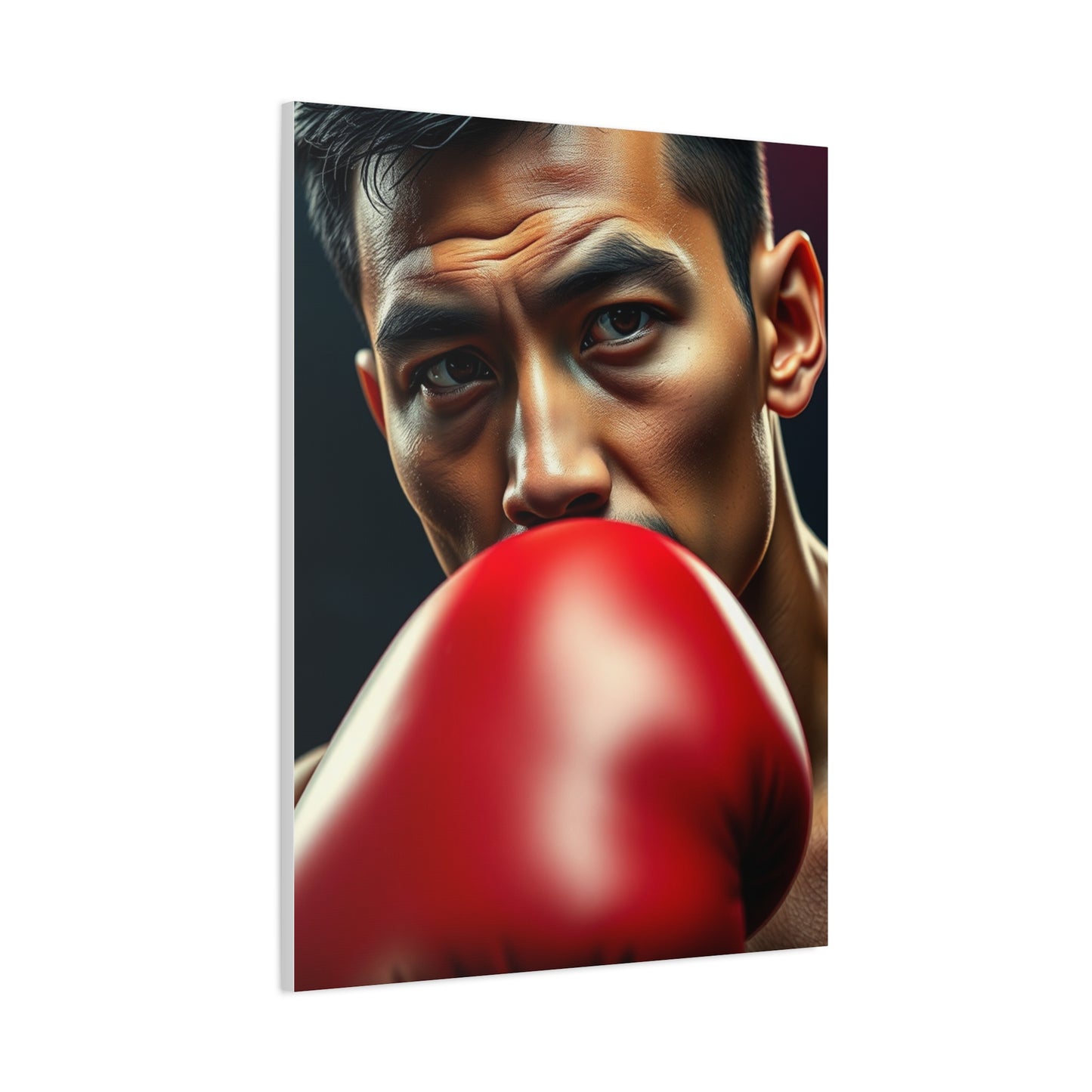 Vision Boxing Art Art Wall Art & Canvas Print