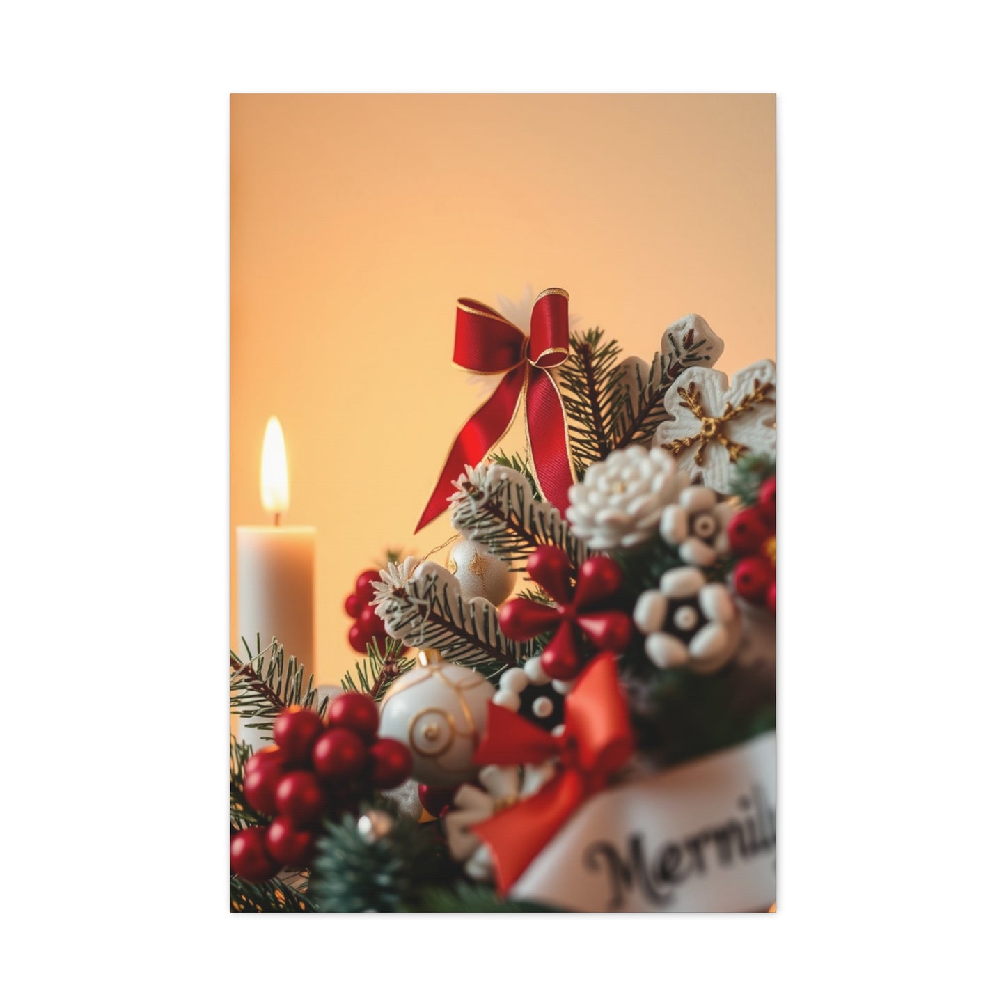 Holiday Decor Art Refined Canvas Wall Art & Canvas Print