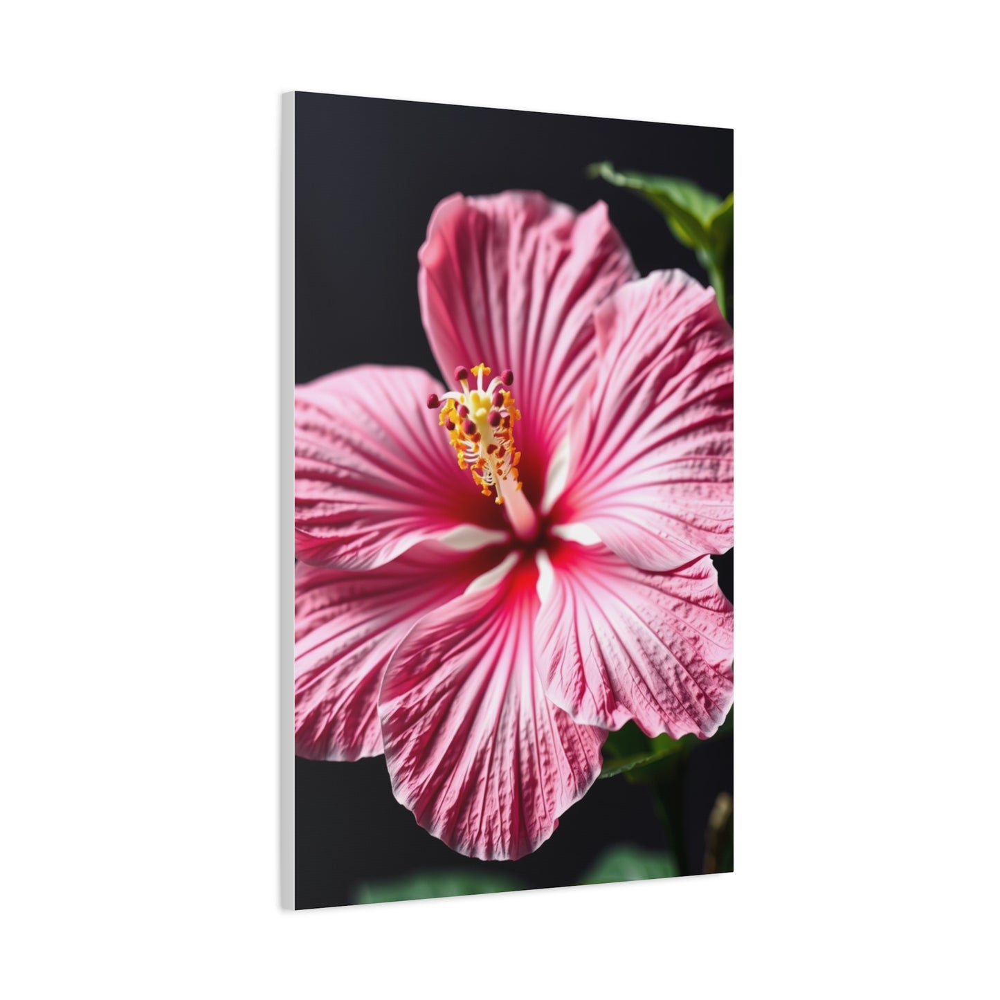 Vision Hibiscus Flower Art Art Wall Art & Canvas Print