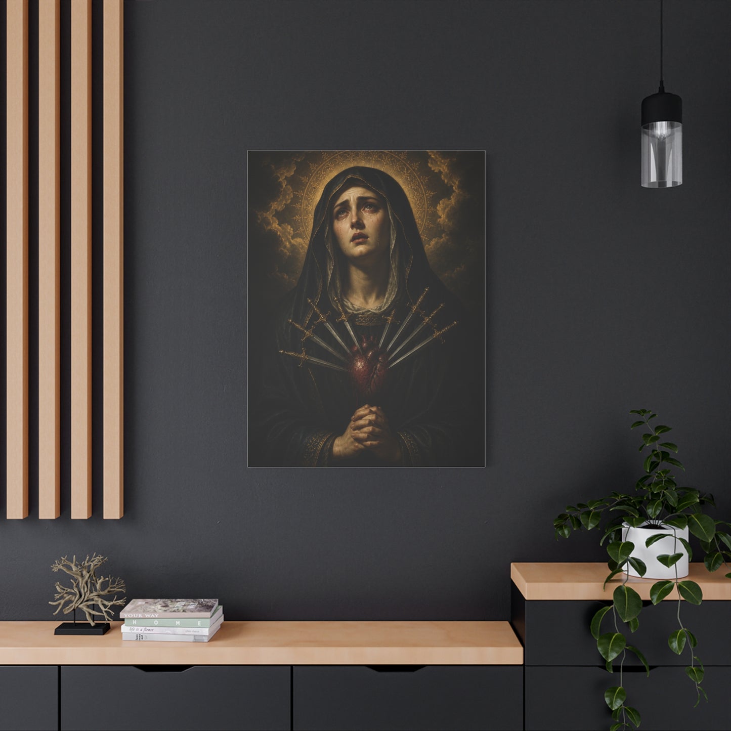 Our Lady of Sorrows Wall Art & Canvas Print