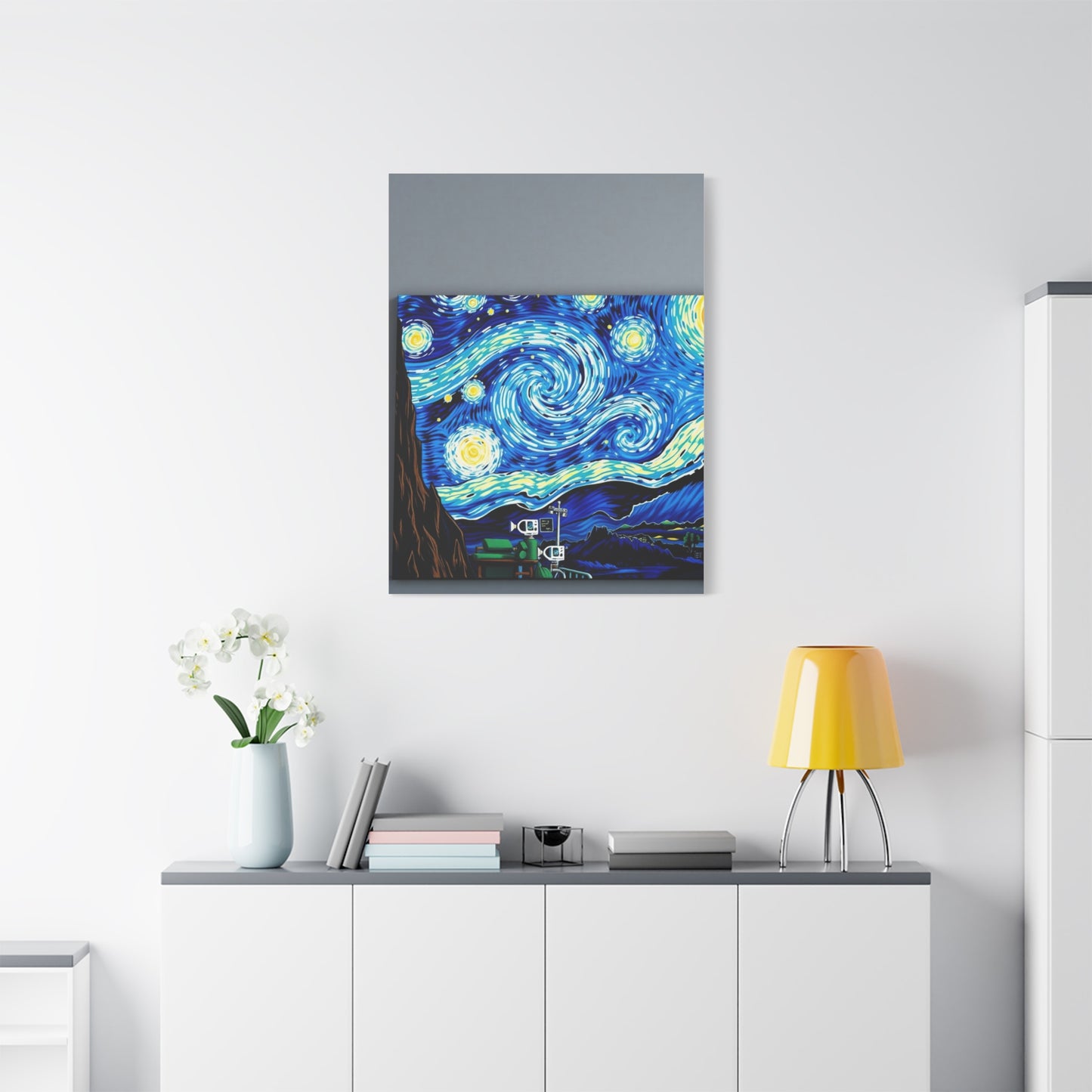 The Starry Night Canvas Art Refined Canvas Wall Art & Canvas Print