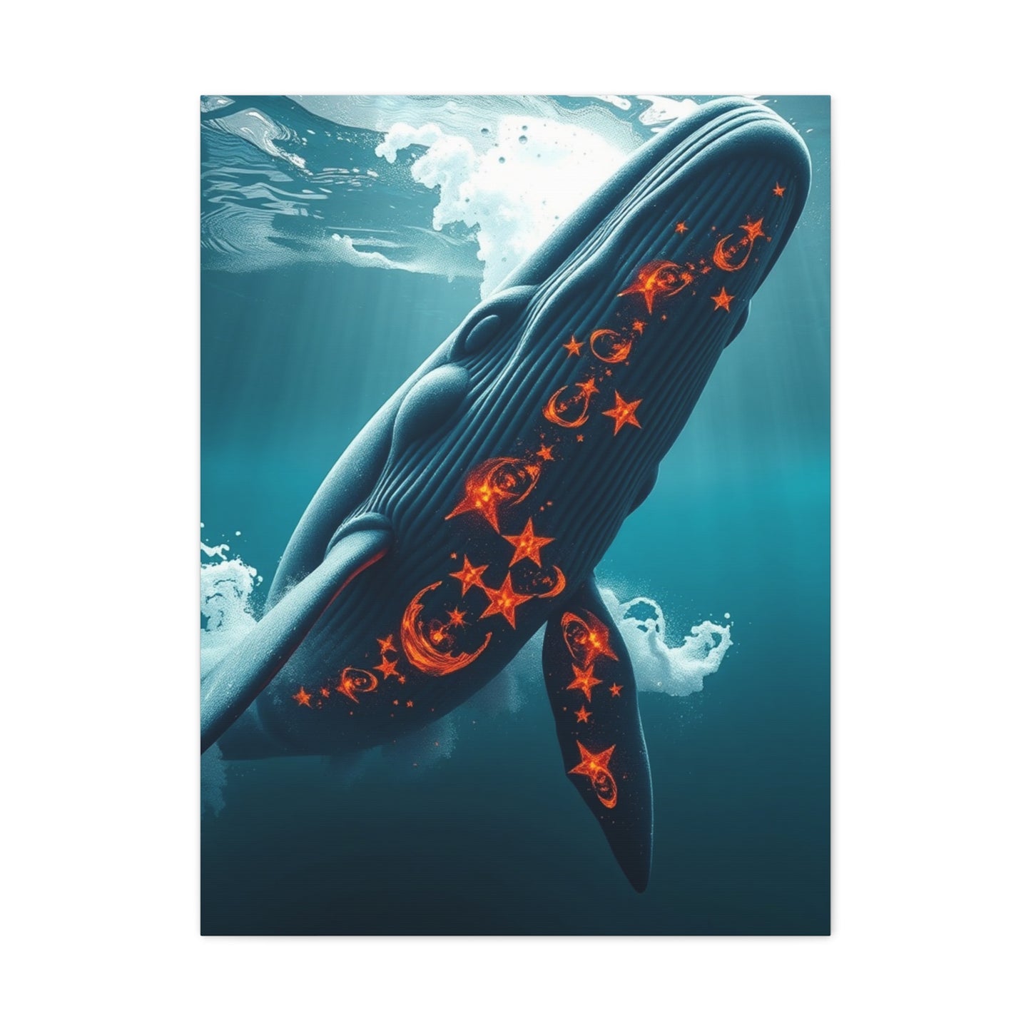 Whale Art Luxury Canvas Wall Art & Canvas Print