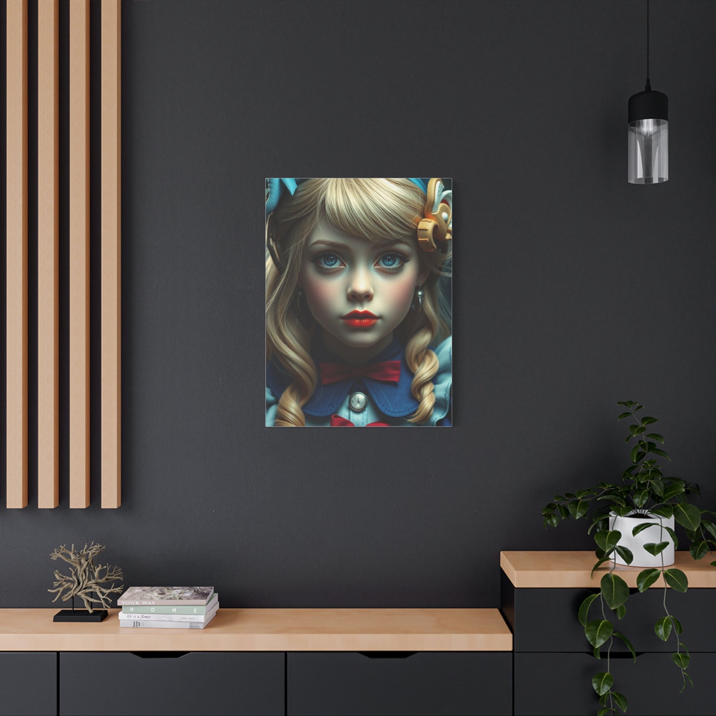 Elite Alice In Wonderland Characters Art Vision Wall Art & Canvas Print